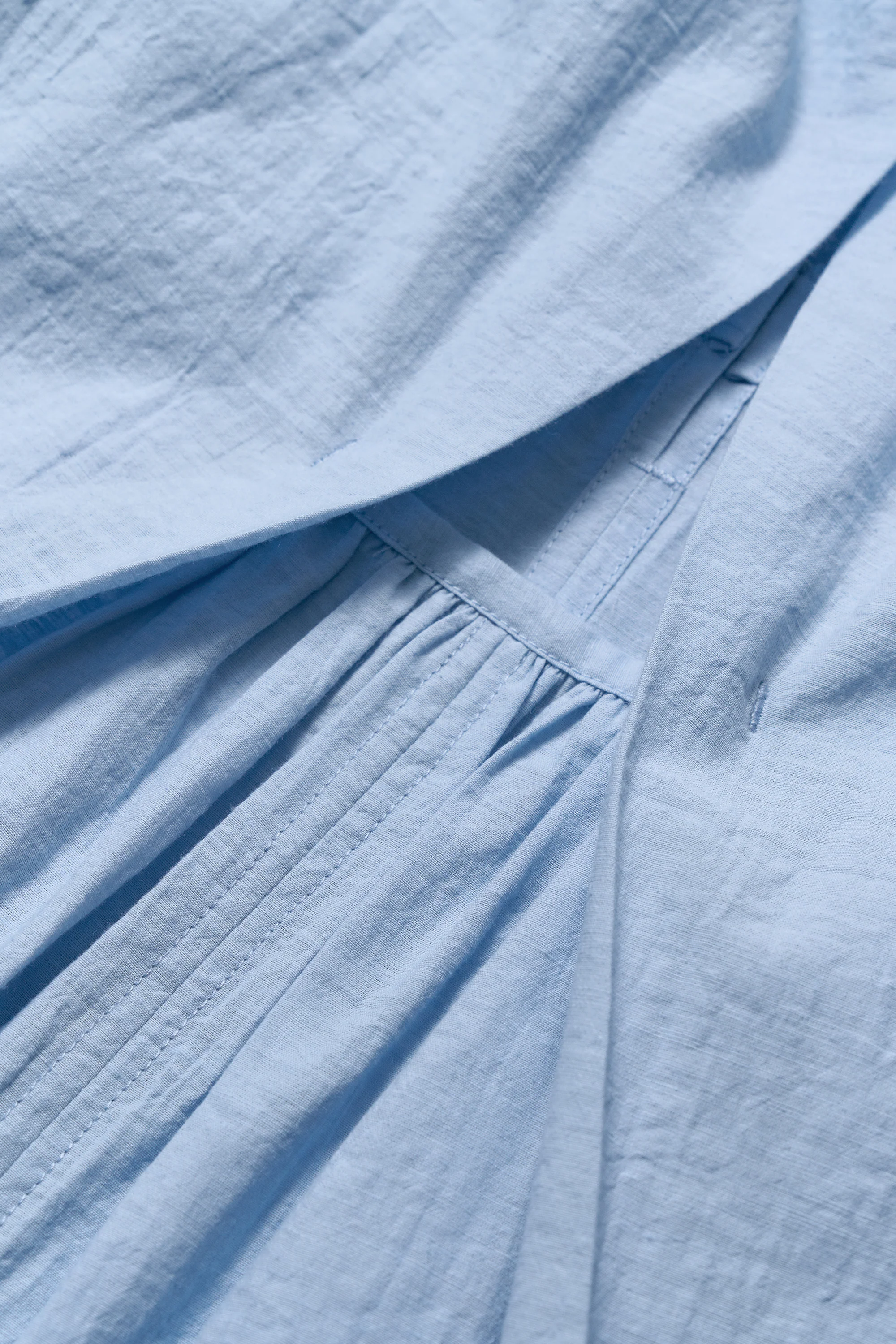 U-line Smock Cotton Dress - Image 15