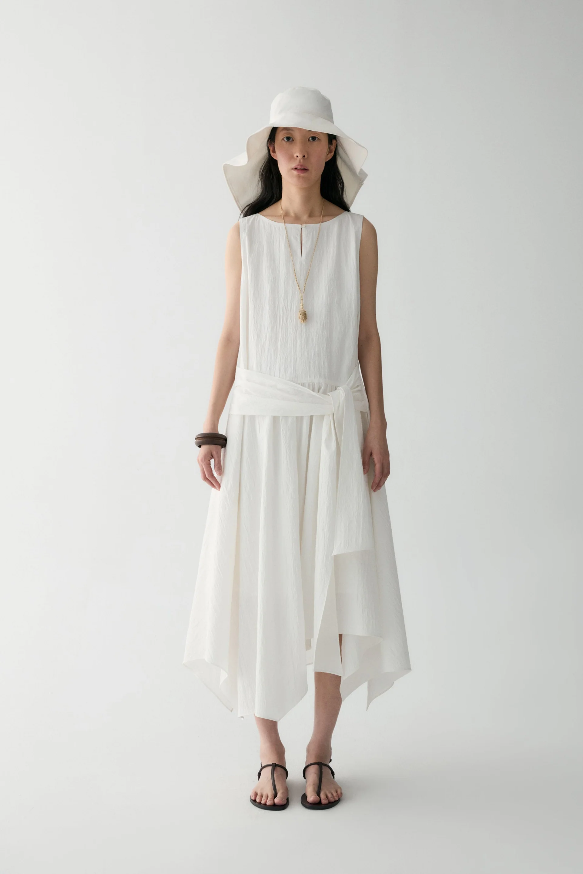 Knot-front Waist Dress - Image 3