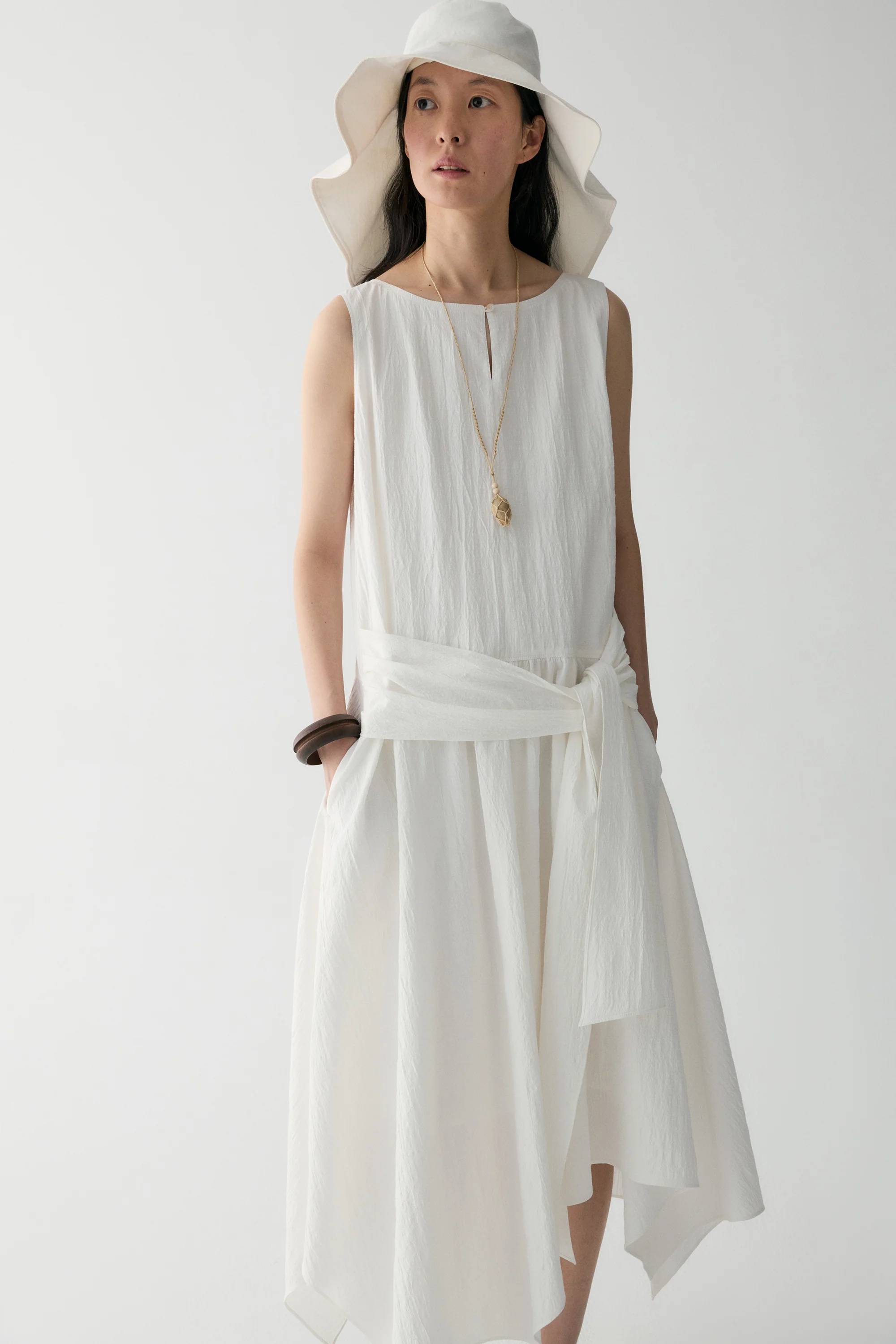 Knot-front Waist Dress - Image 6