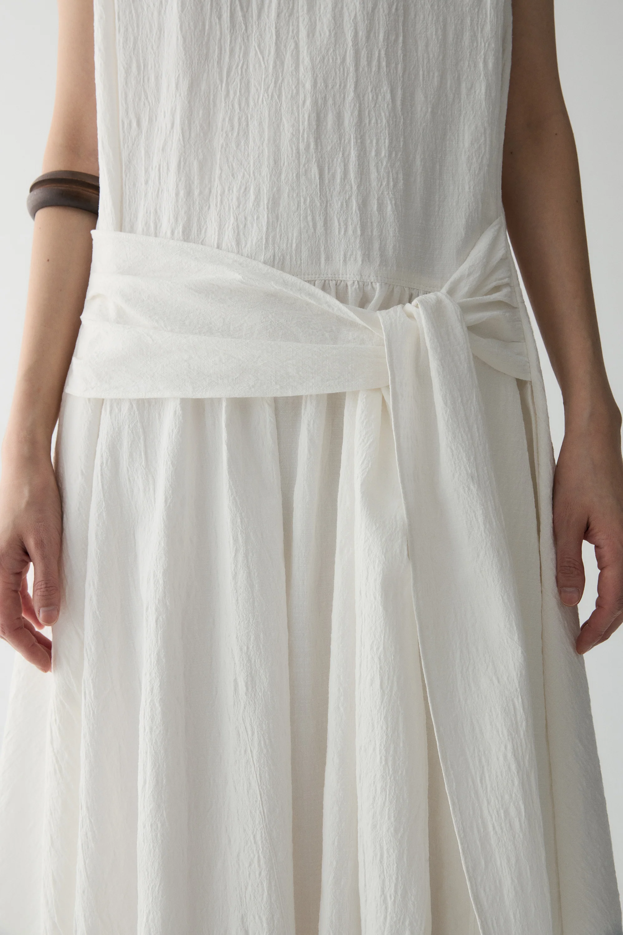 Knot-front Waist Dress - Image 9