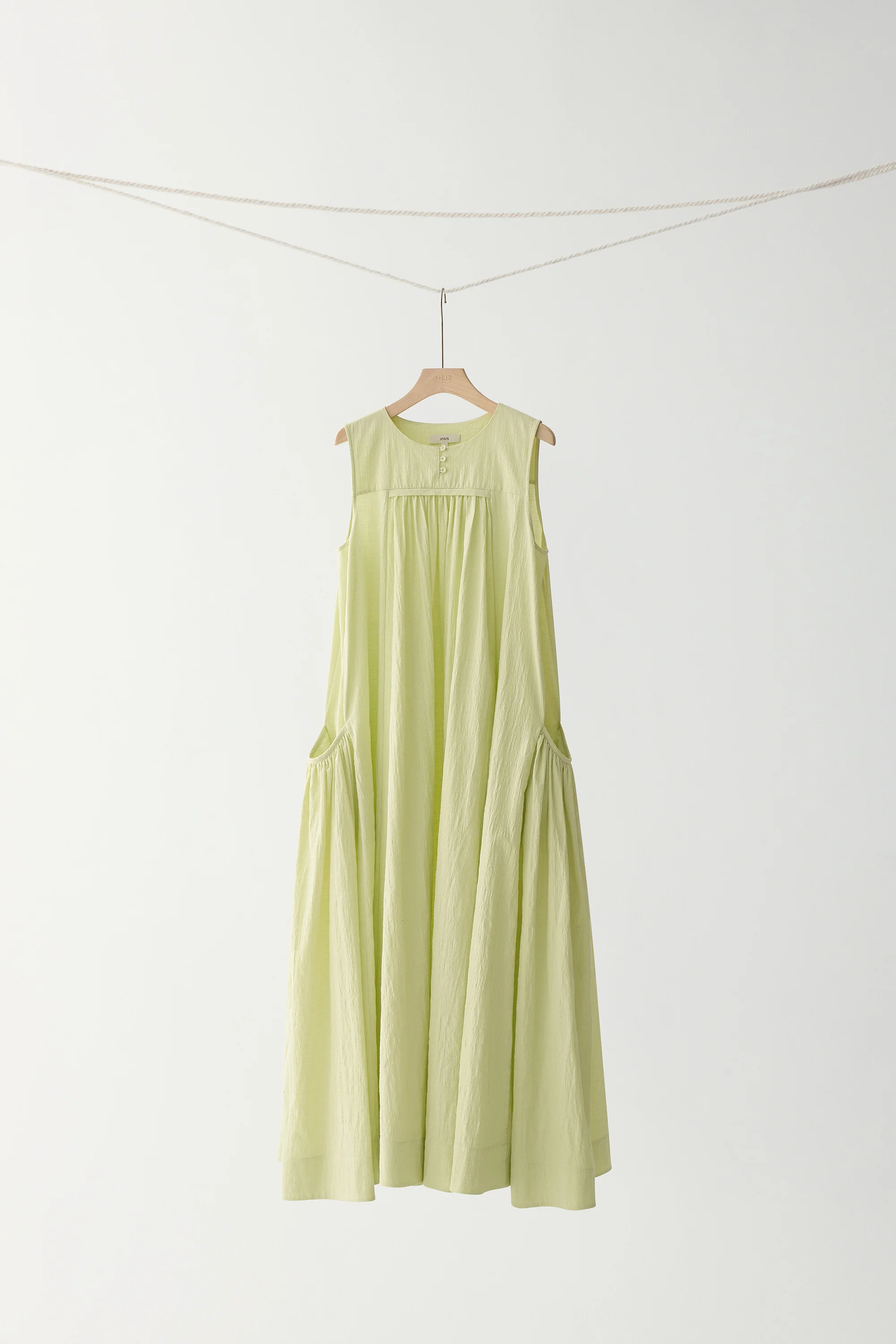 Pleated Cotton Dress - Image 2