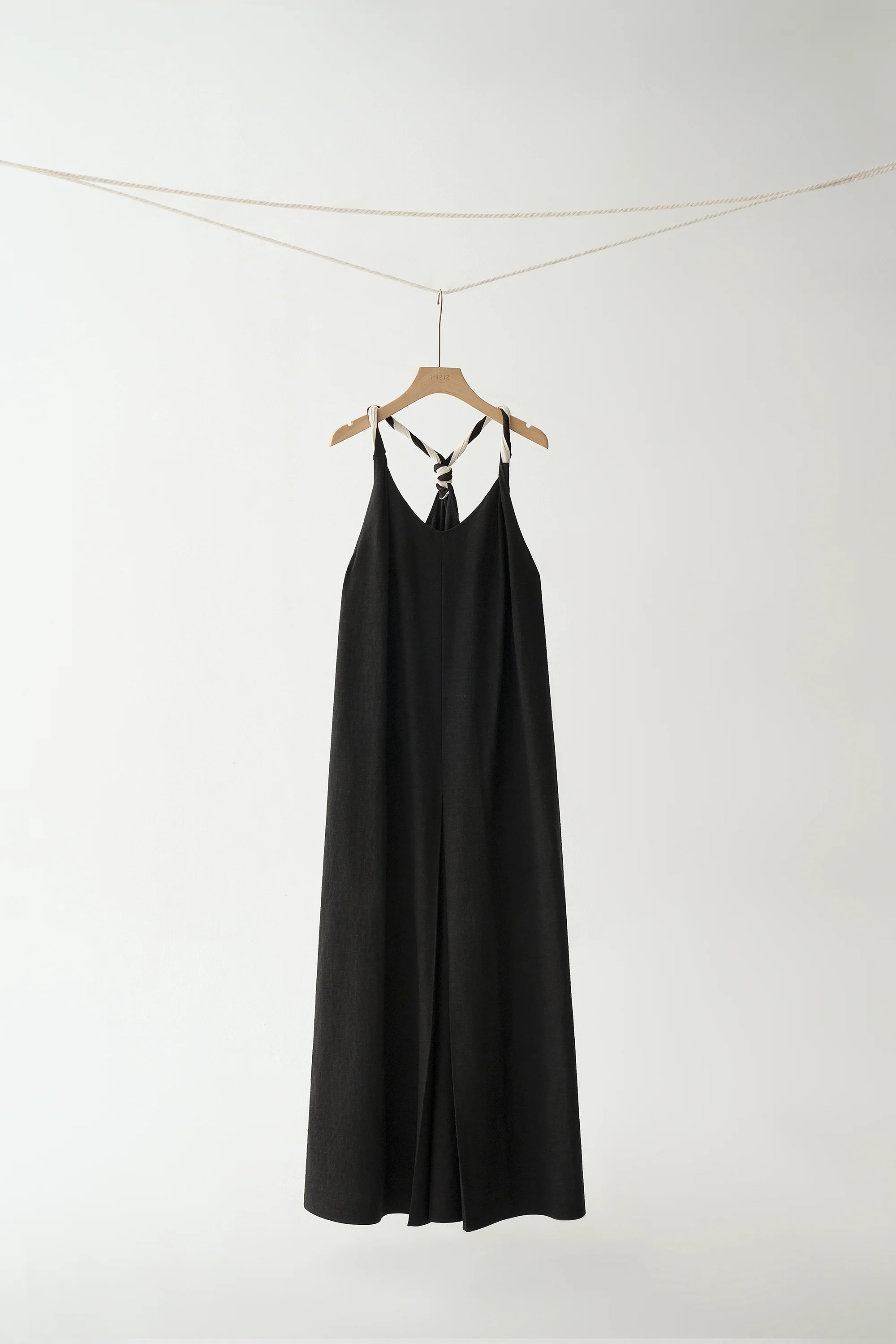 Two-tone Back Knot Dress - Image 2