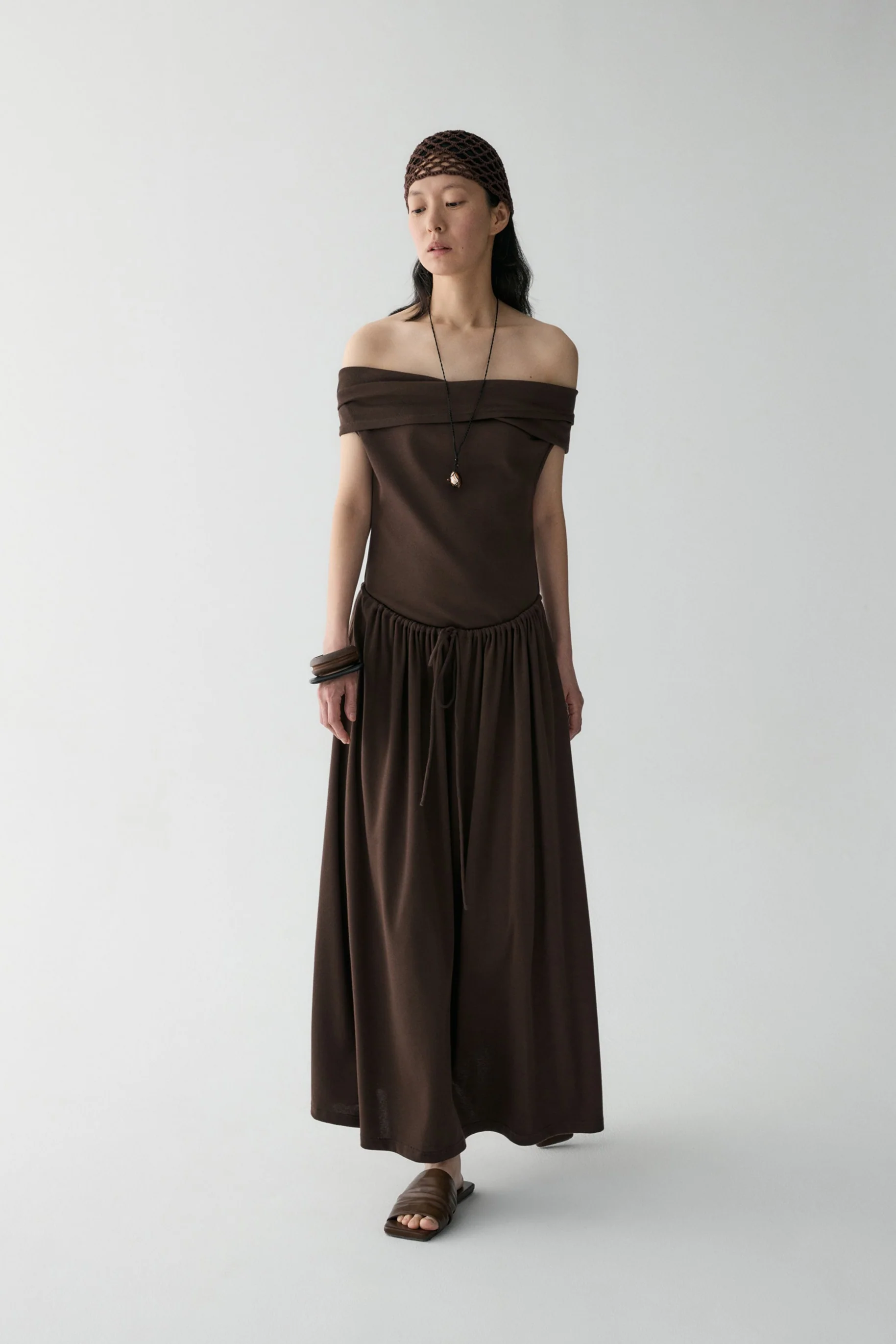 Twisted Off-shoulder Dress - Image 17