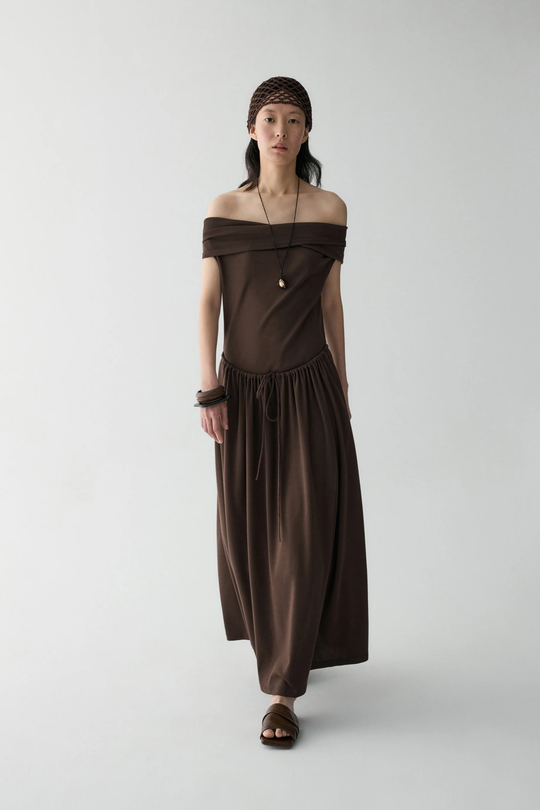 Twisted Off-shoulder Dress - Image 18
