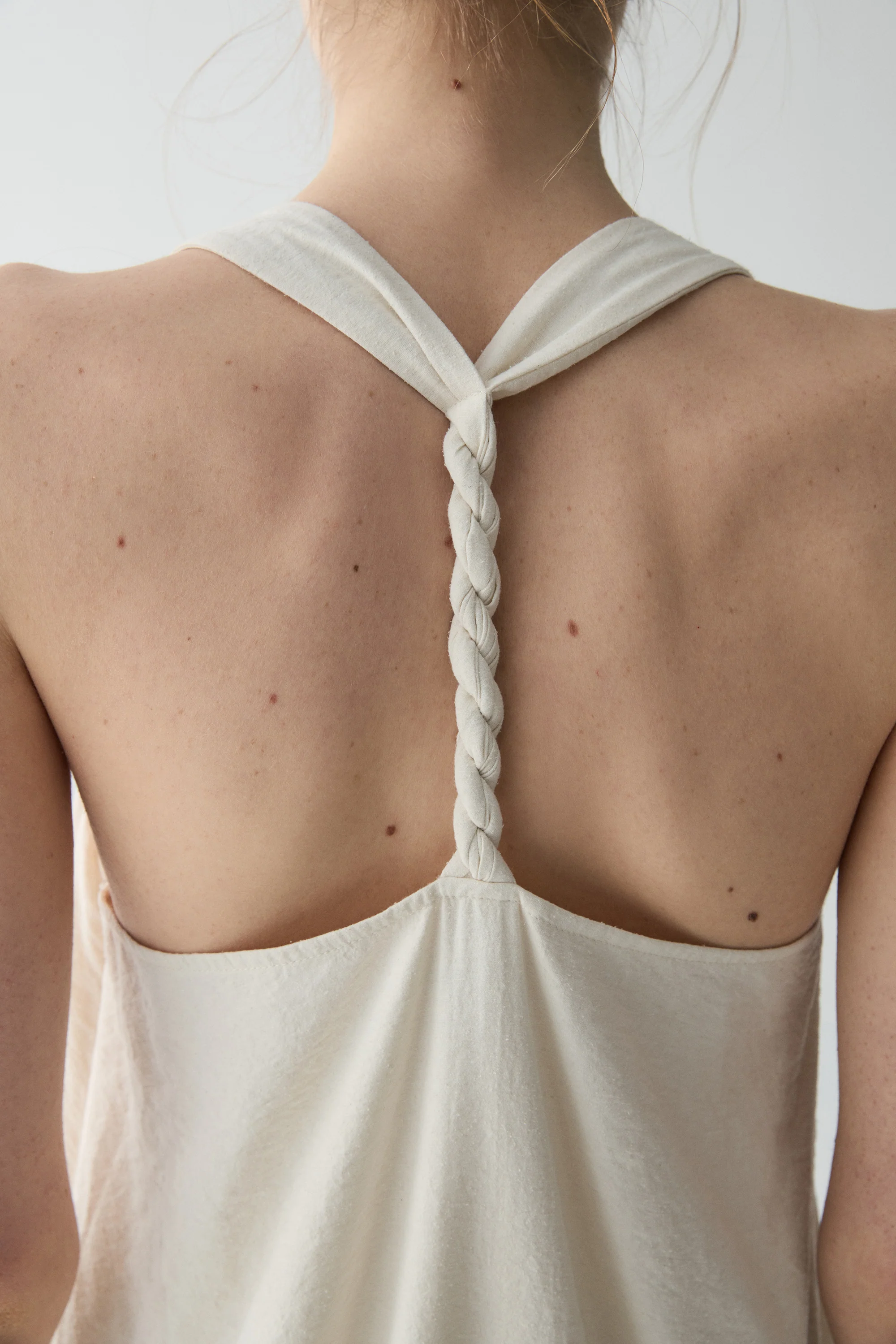 Twist-knot Halterneck Silk Dress - Image 13