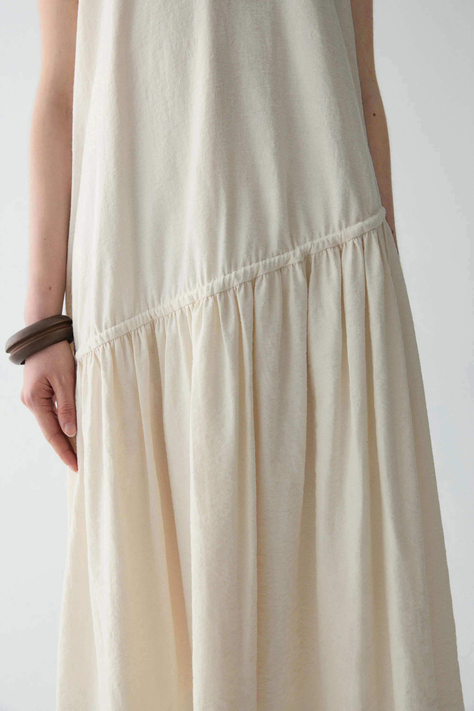 Twist-knot Halterneck Silk Dress - Image 14