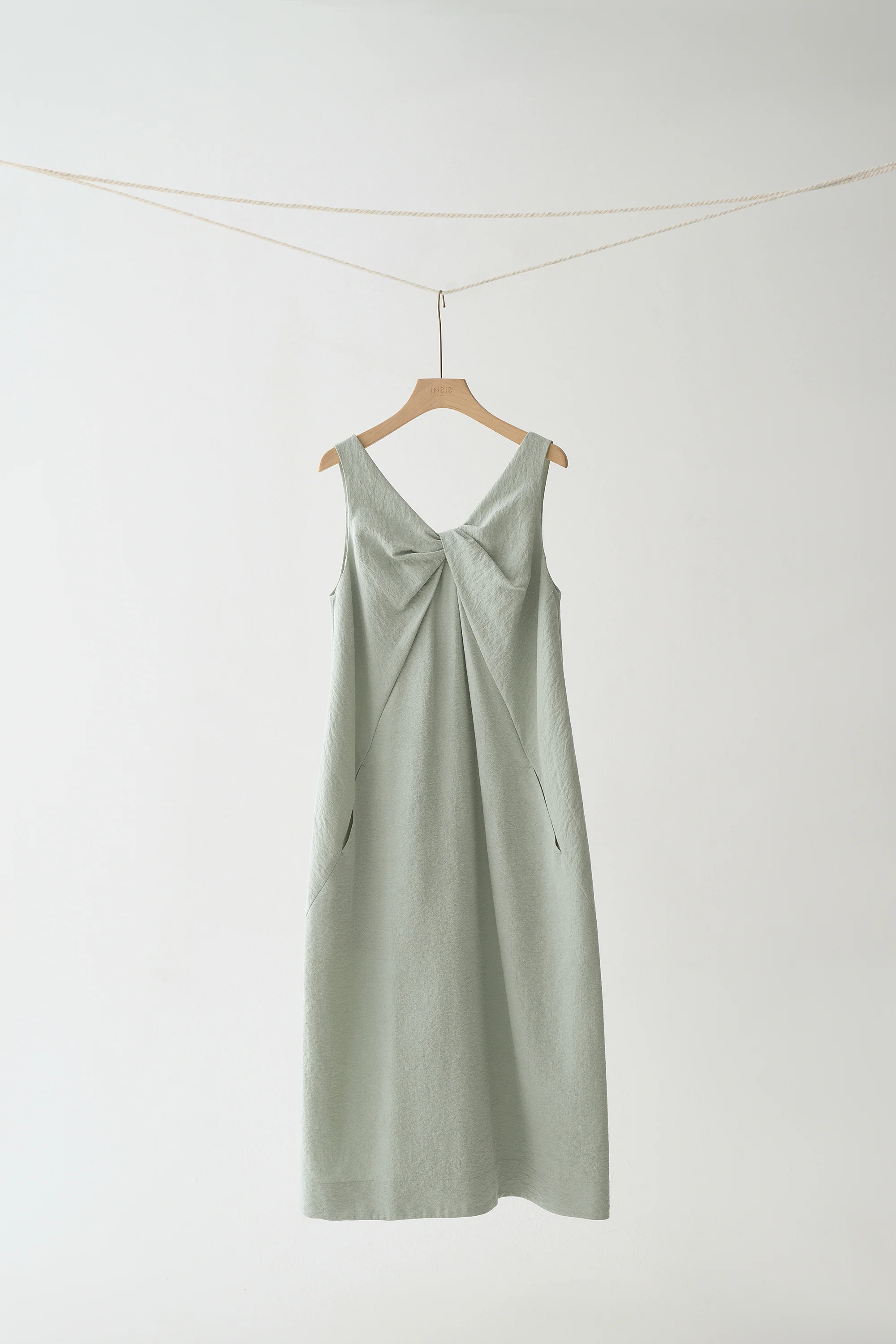 Bow Knot Silk Dress - Image 2