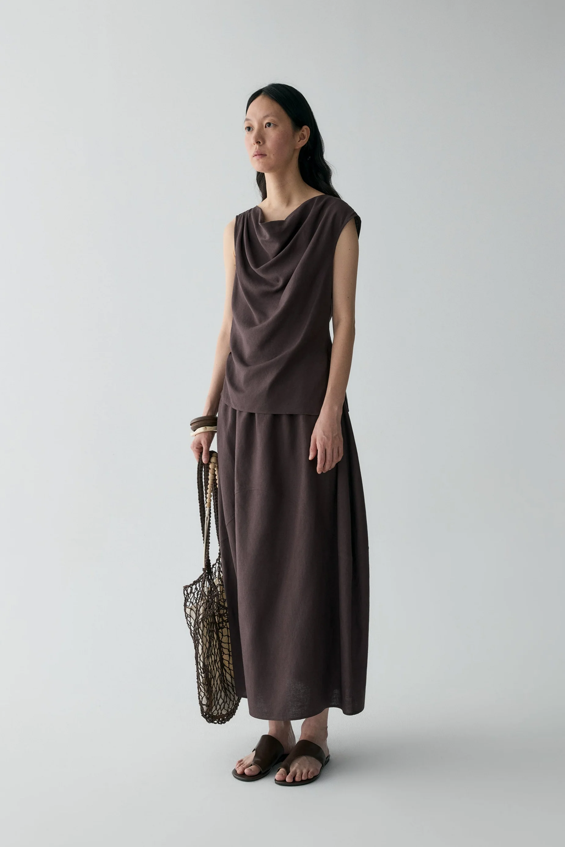 Two-way Linen Dress - Image 2