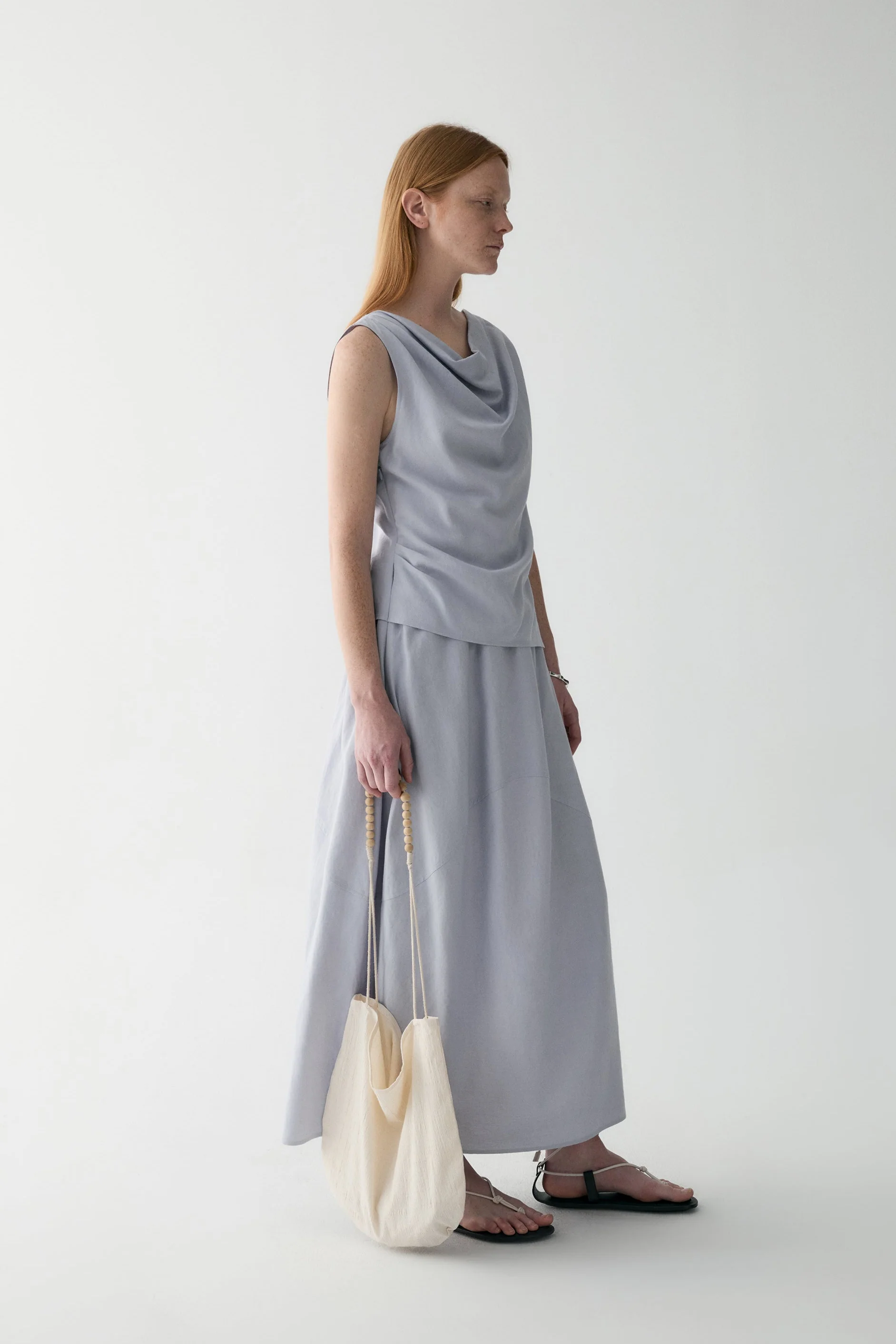 Two-way Linen Dress - Image 5