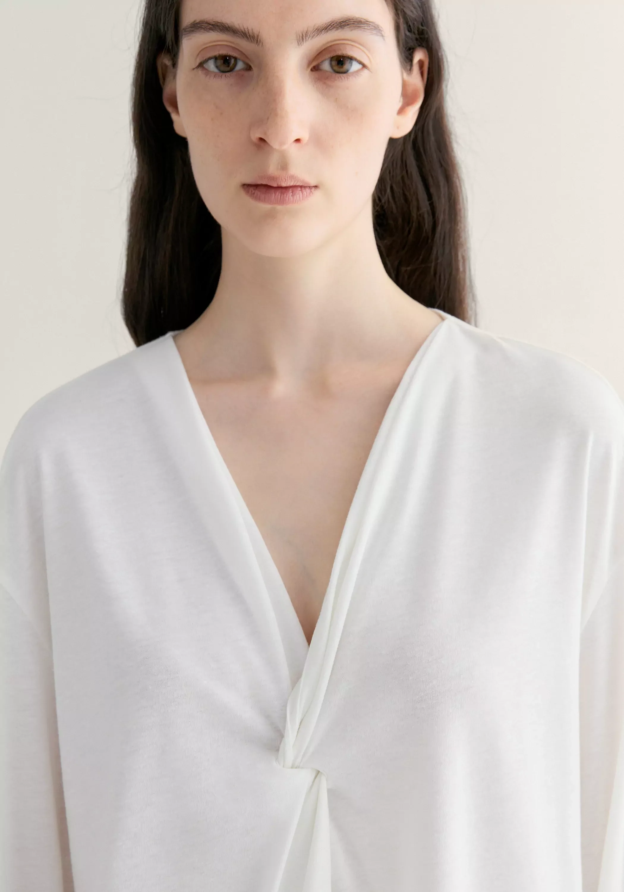 Twisted V-neck Top - Image 13