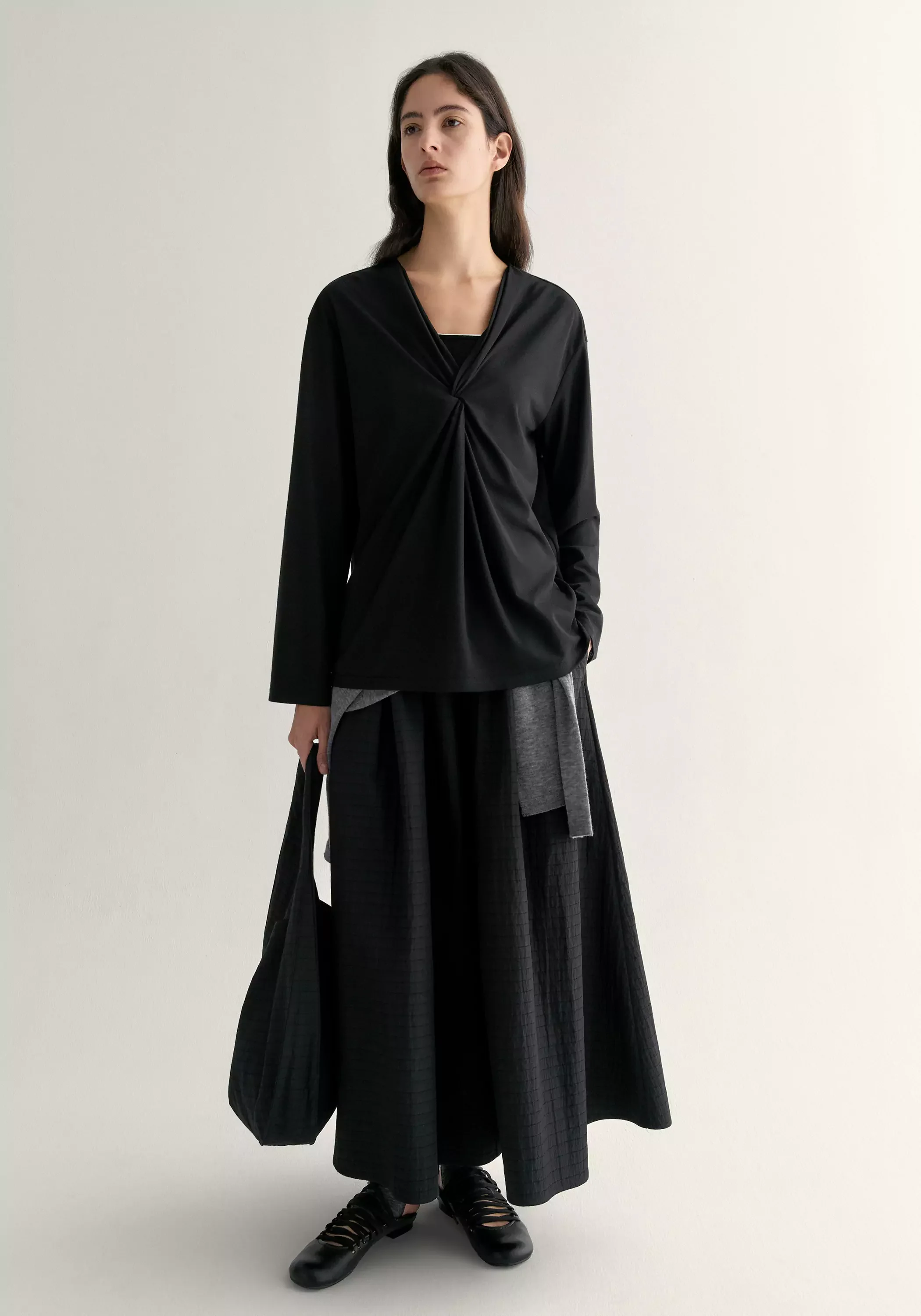Twisted V-neck Top - Image 5