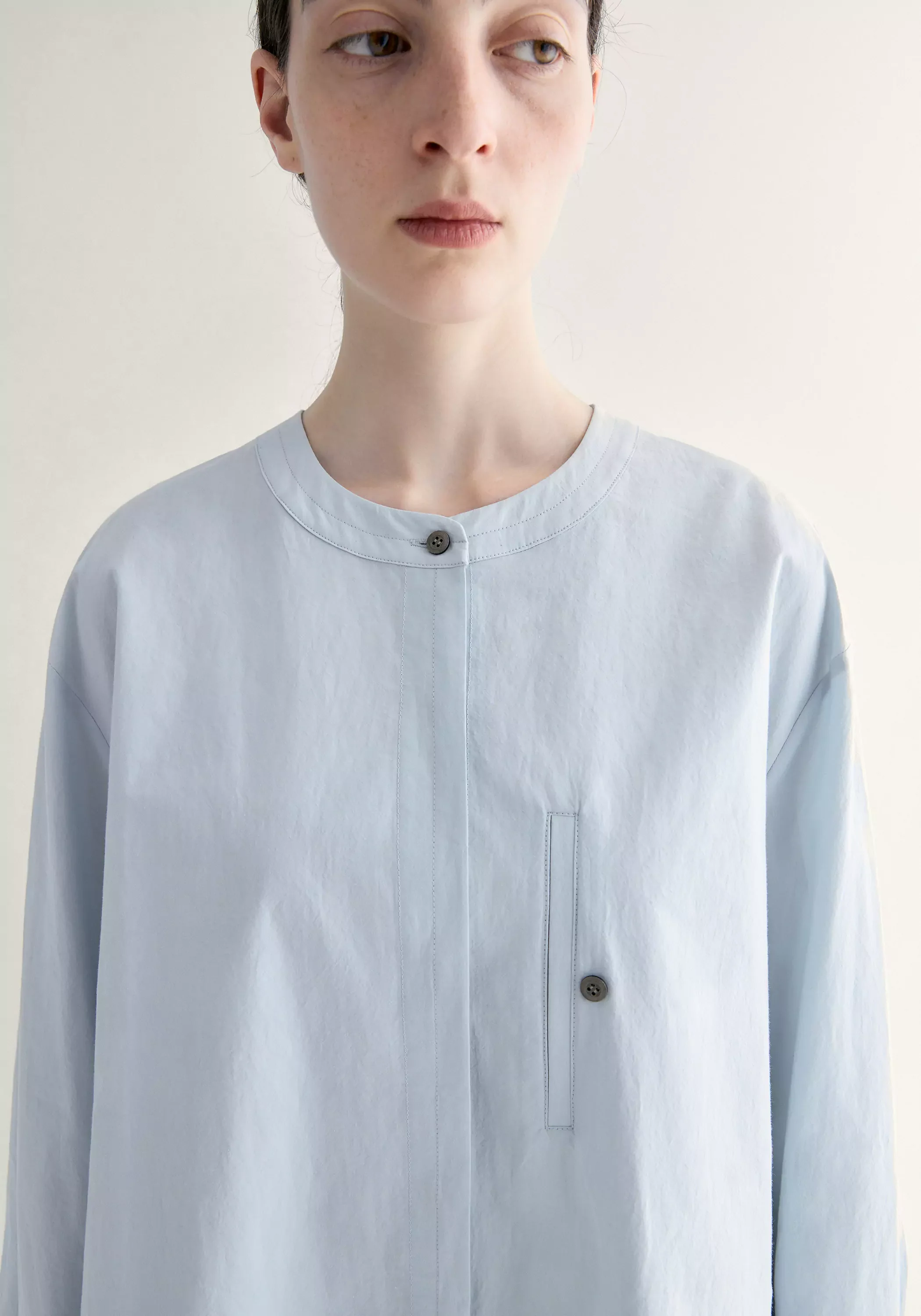 Chinese-inspired Cotton Shirt - Image 12