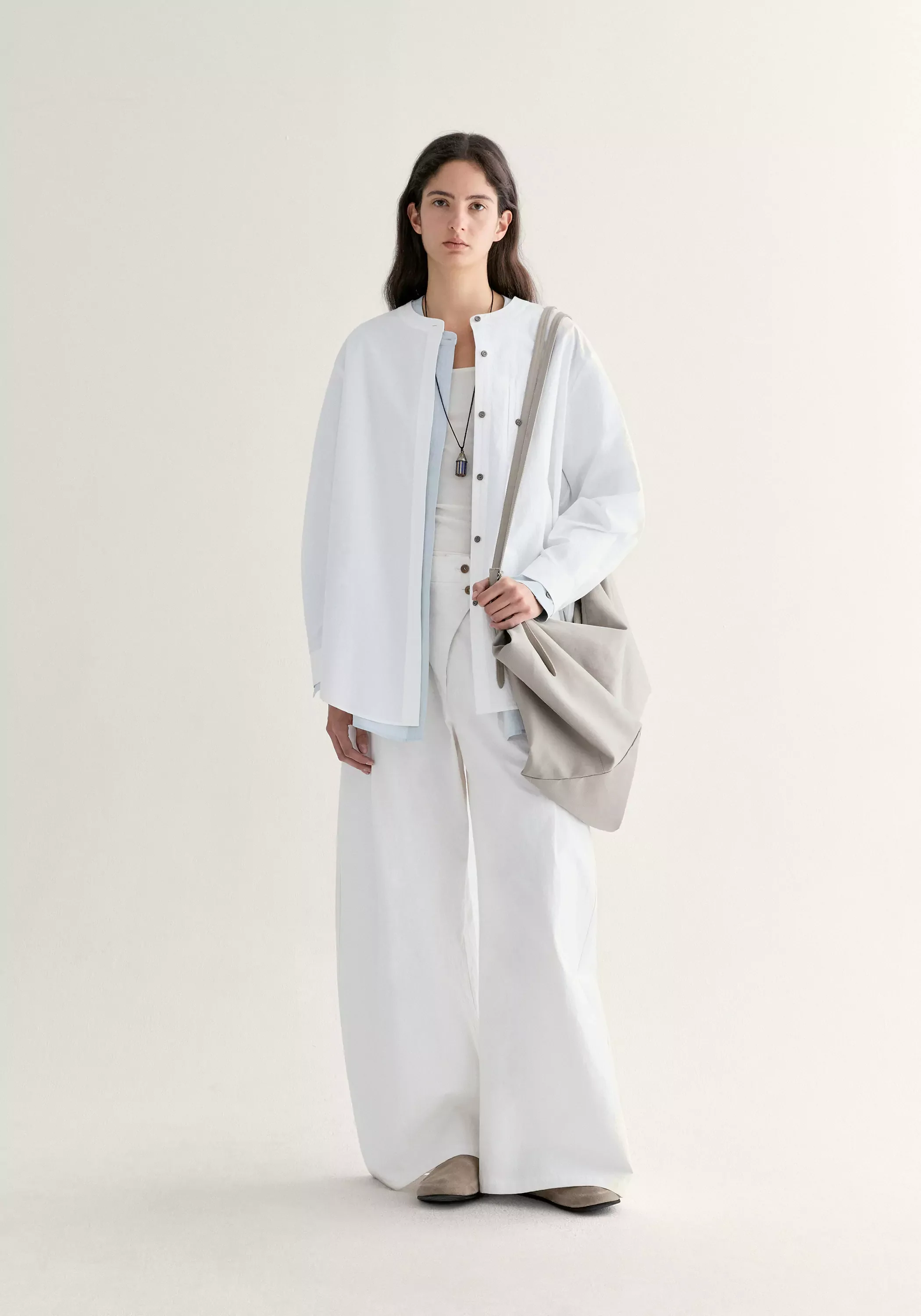 Chinese-inspired Cotton Shirt - Image 18