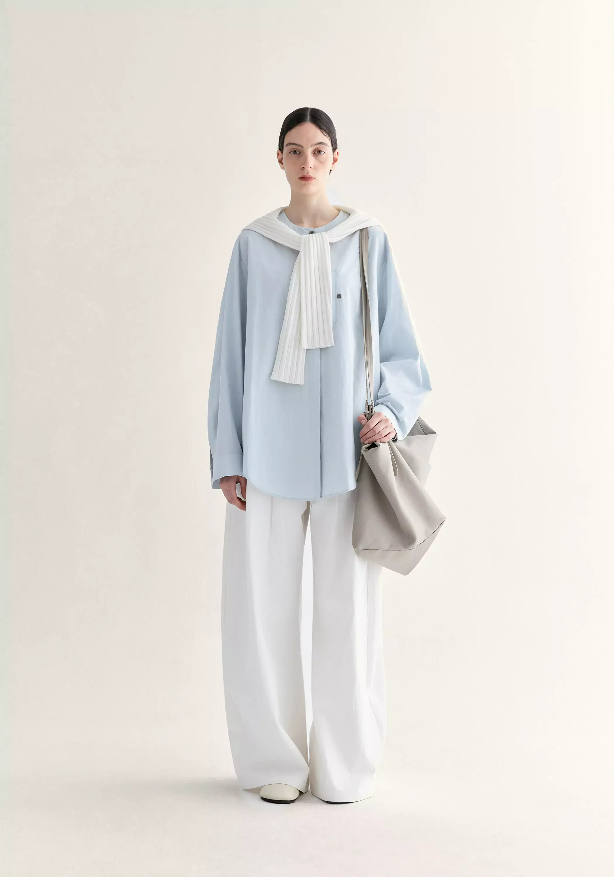 Chinese-inspired Cotton Shirt - Image 4
