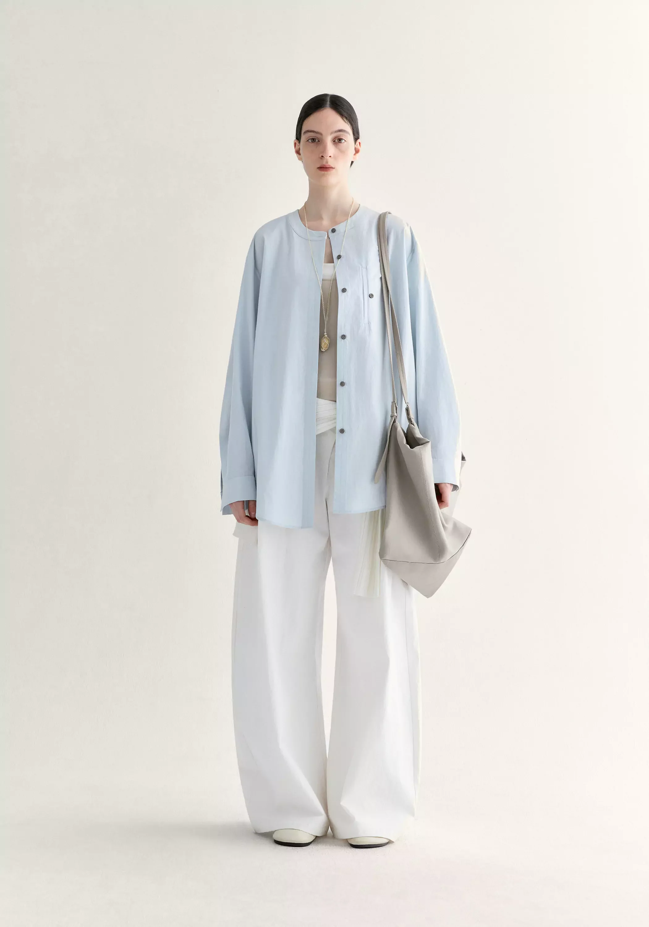 Chinese-inspired Cotton Shirt - Image 6