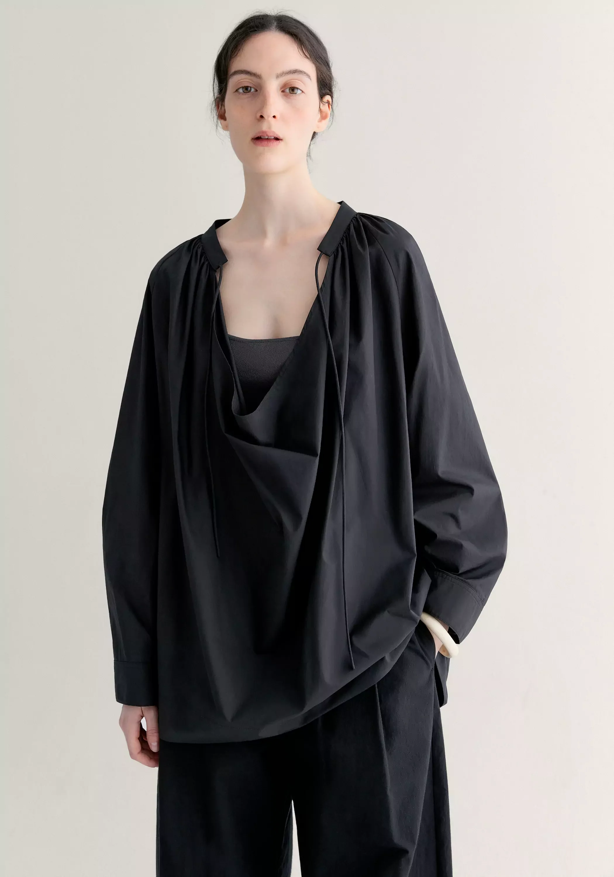 Draped neck Blouse - Image 17