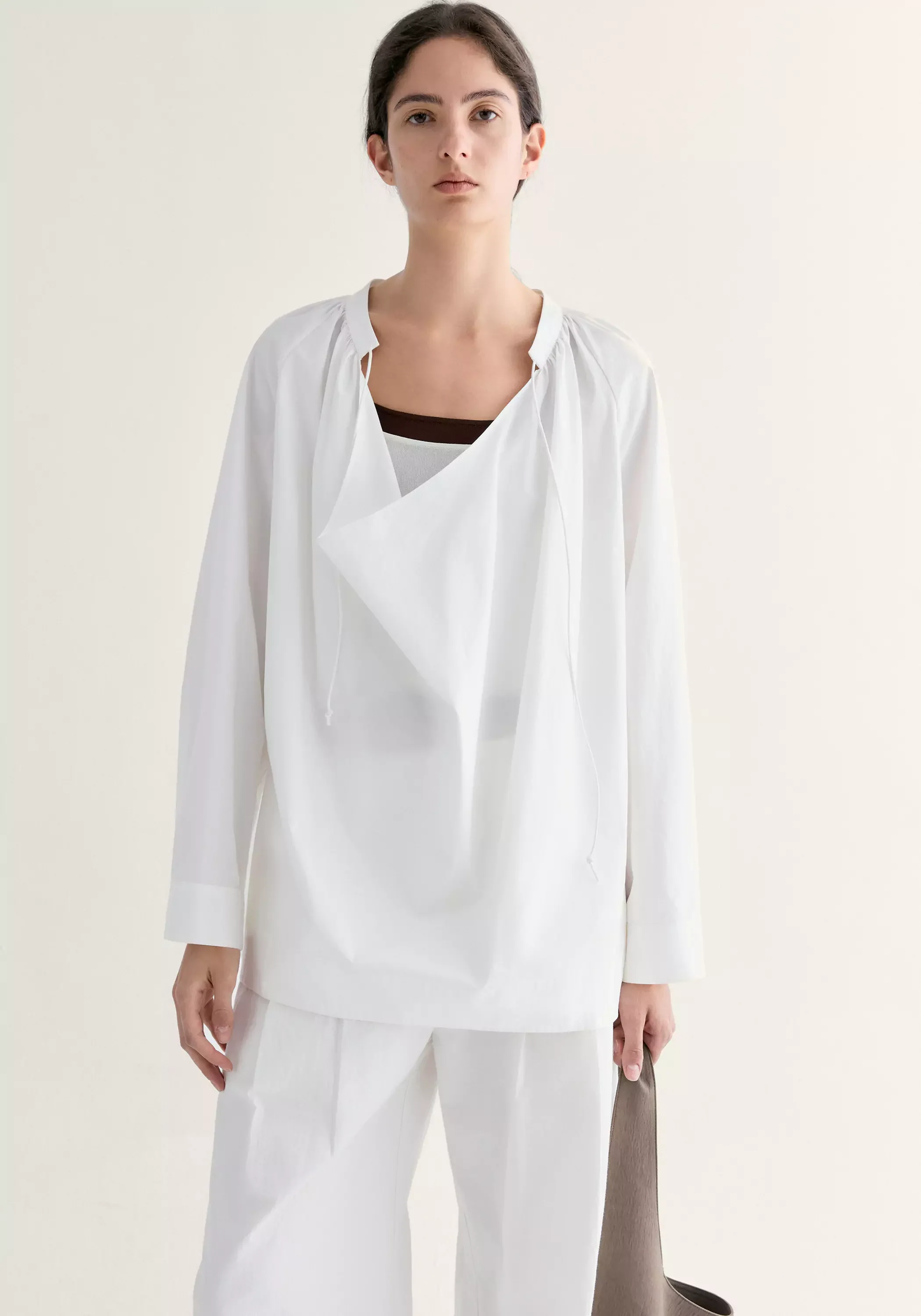 Draped neck Blouse - Image 7