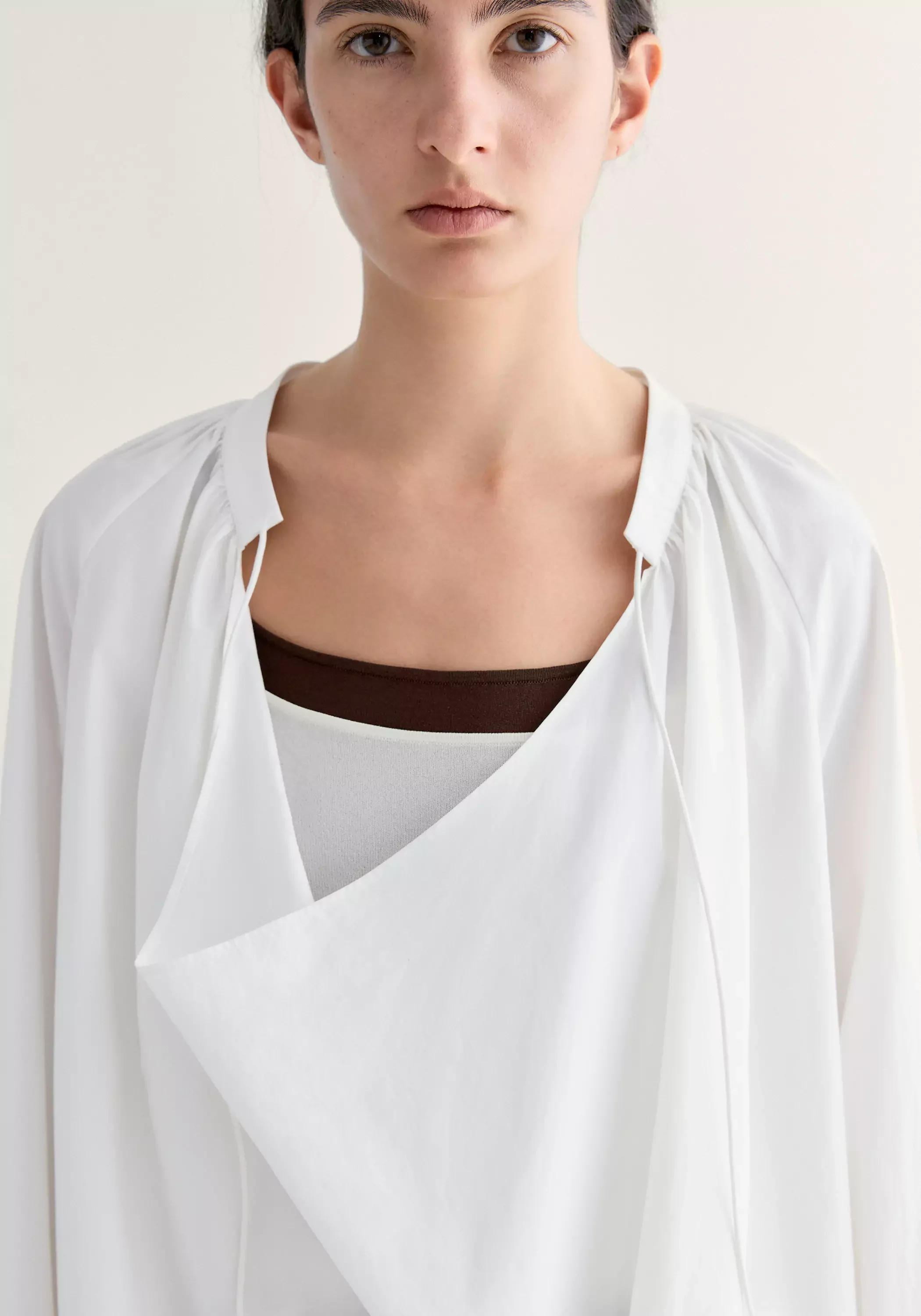 Draped neck Blouse - Image 8