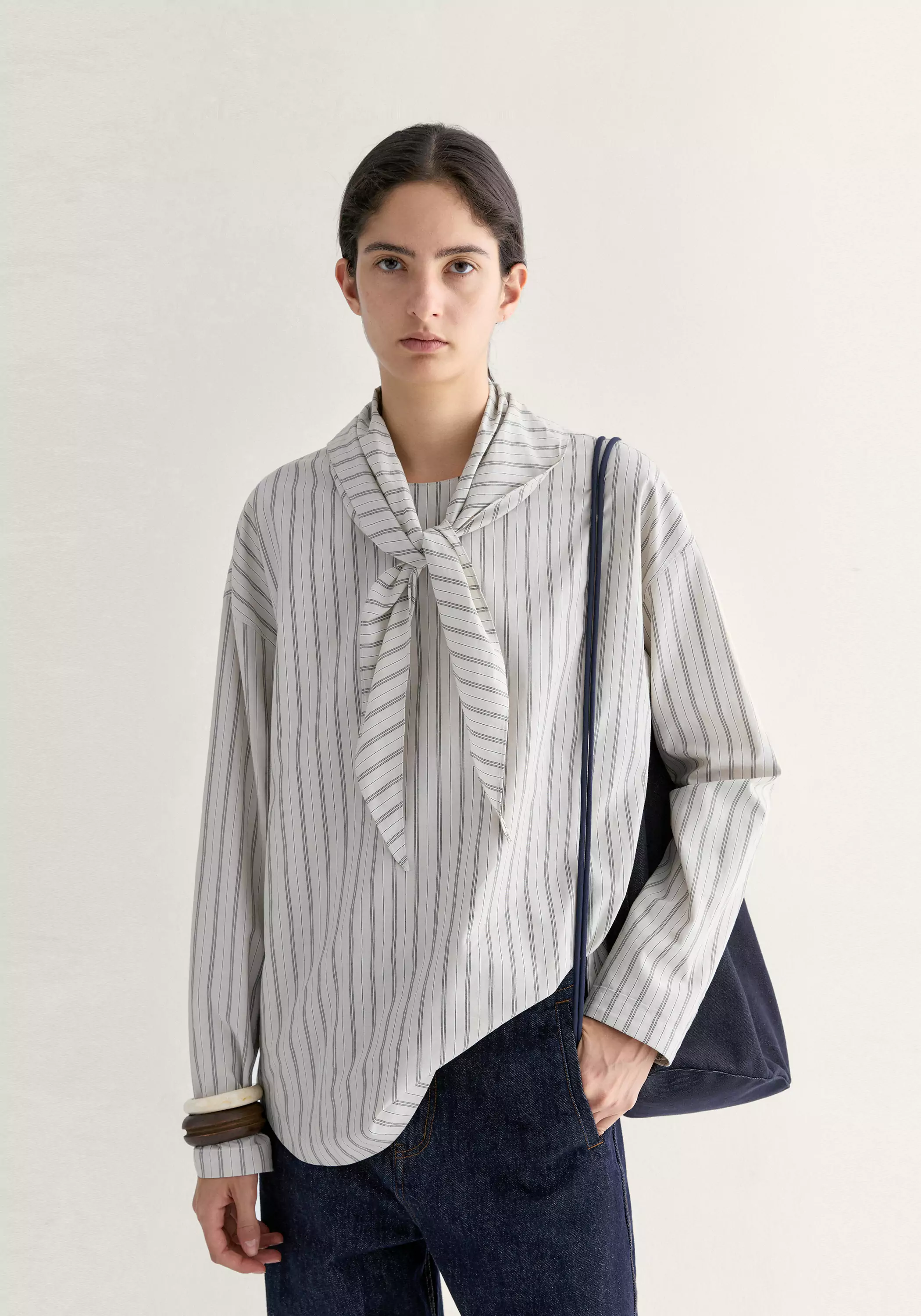 Relaxed Striped Shirt