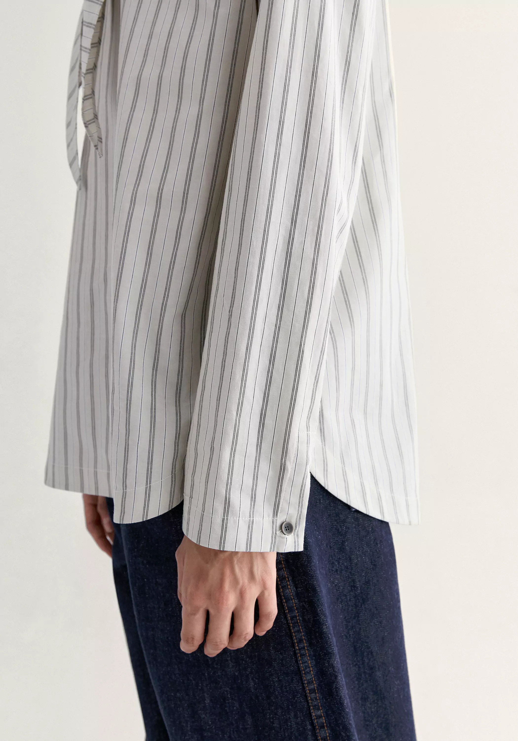 Relaxed Striped Shirt - Image 10