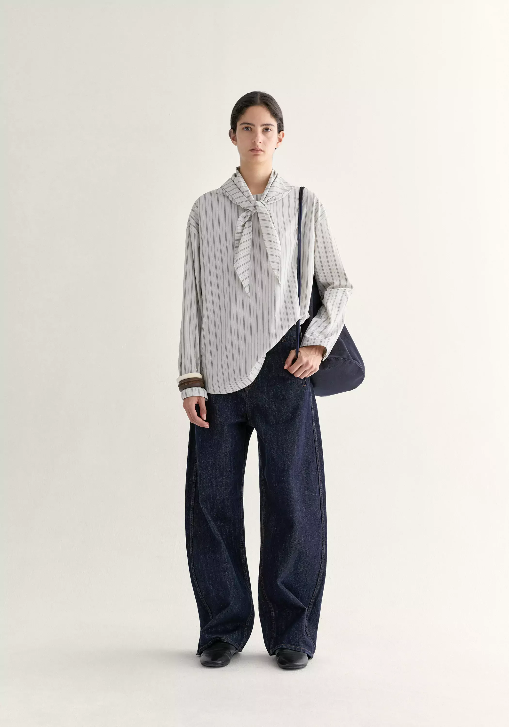 Relaxed Striped Shirt - Image 2