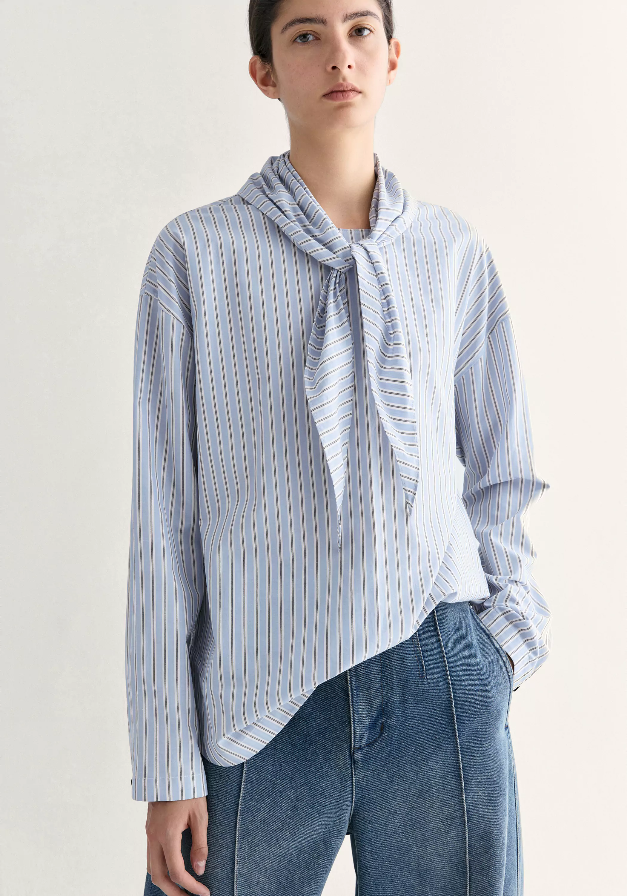 Relaxed Striped Shirt - Image 26