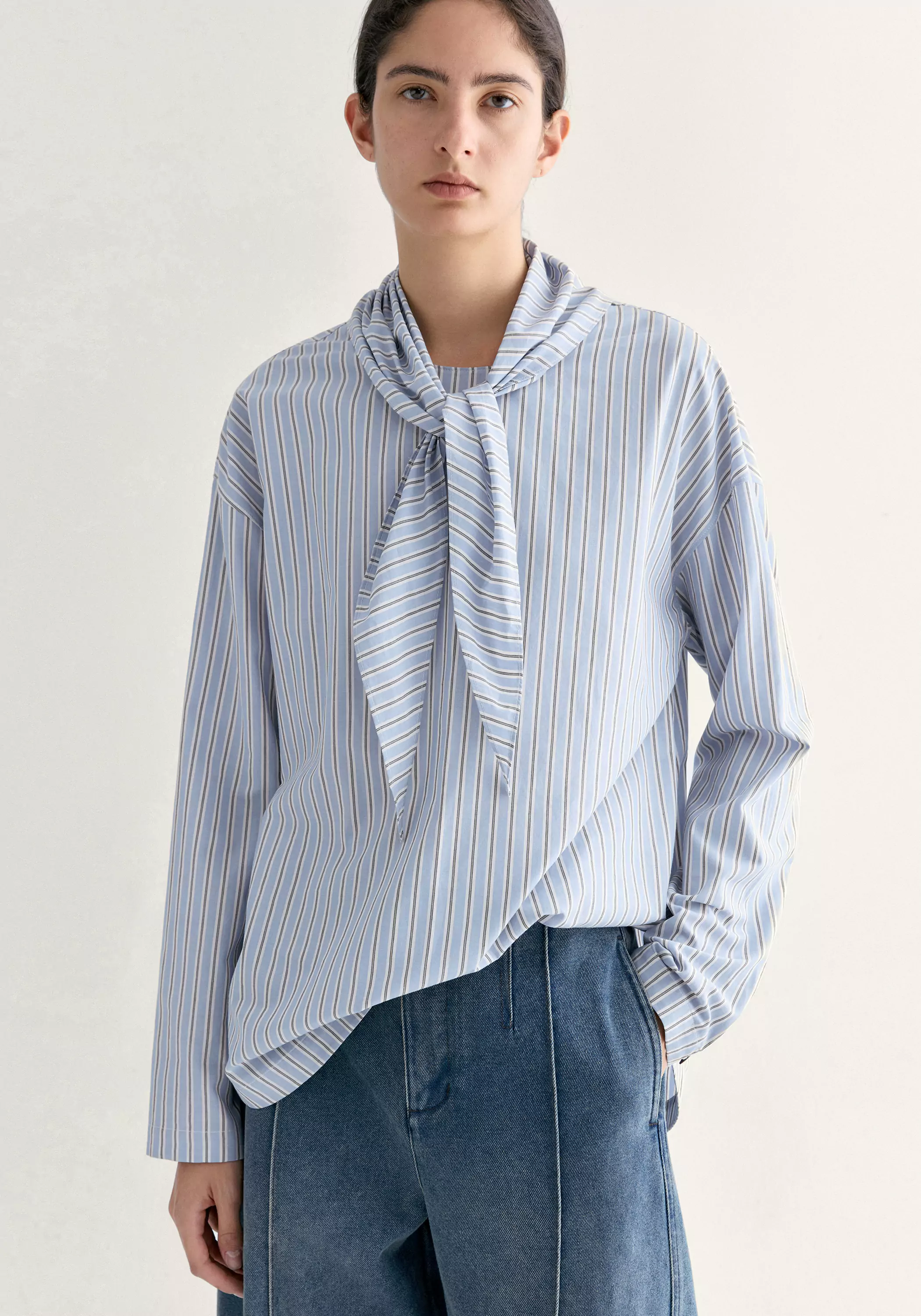Relaxed Striped Shirt - Image 4