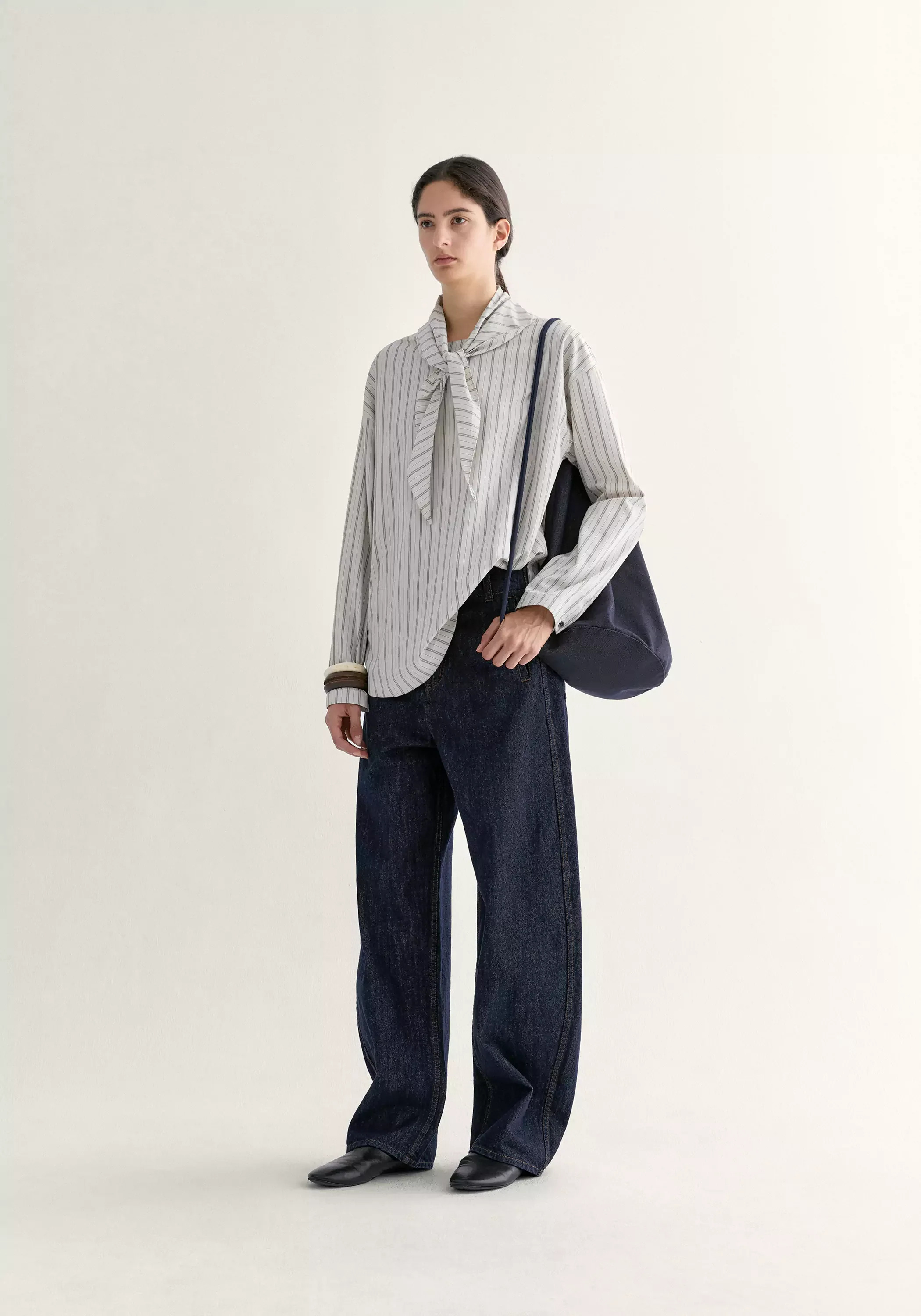 Relaxed Striped Shirt - Image 5