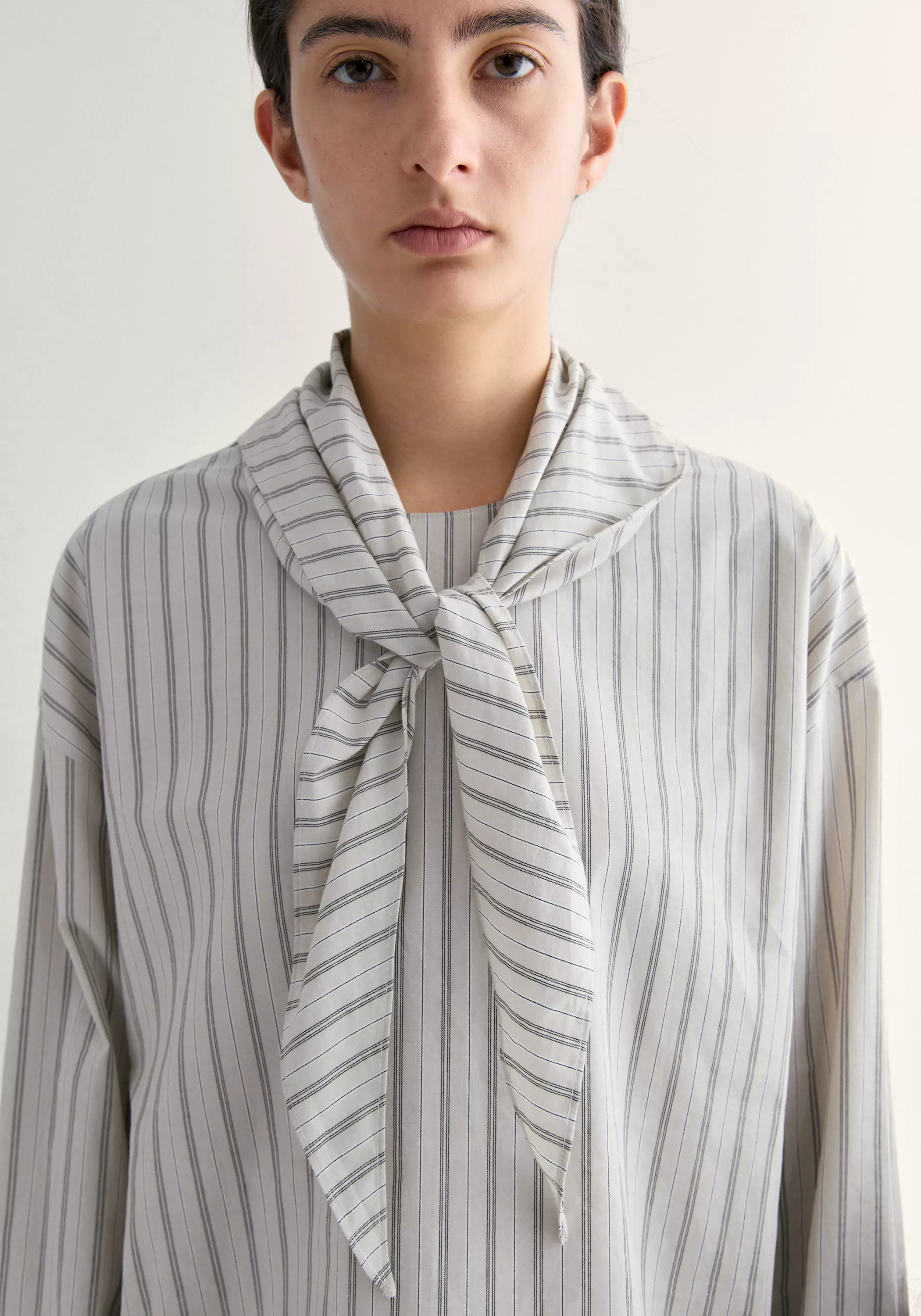 Relaxed Striped Shirt - Image 8