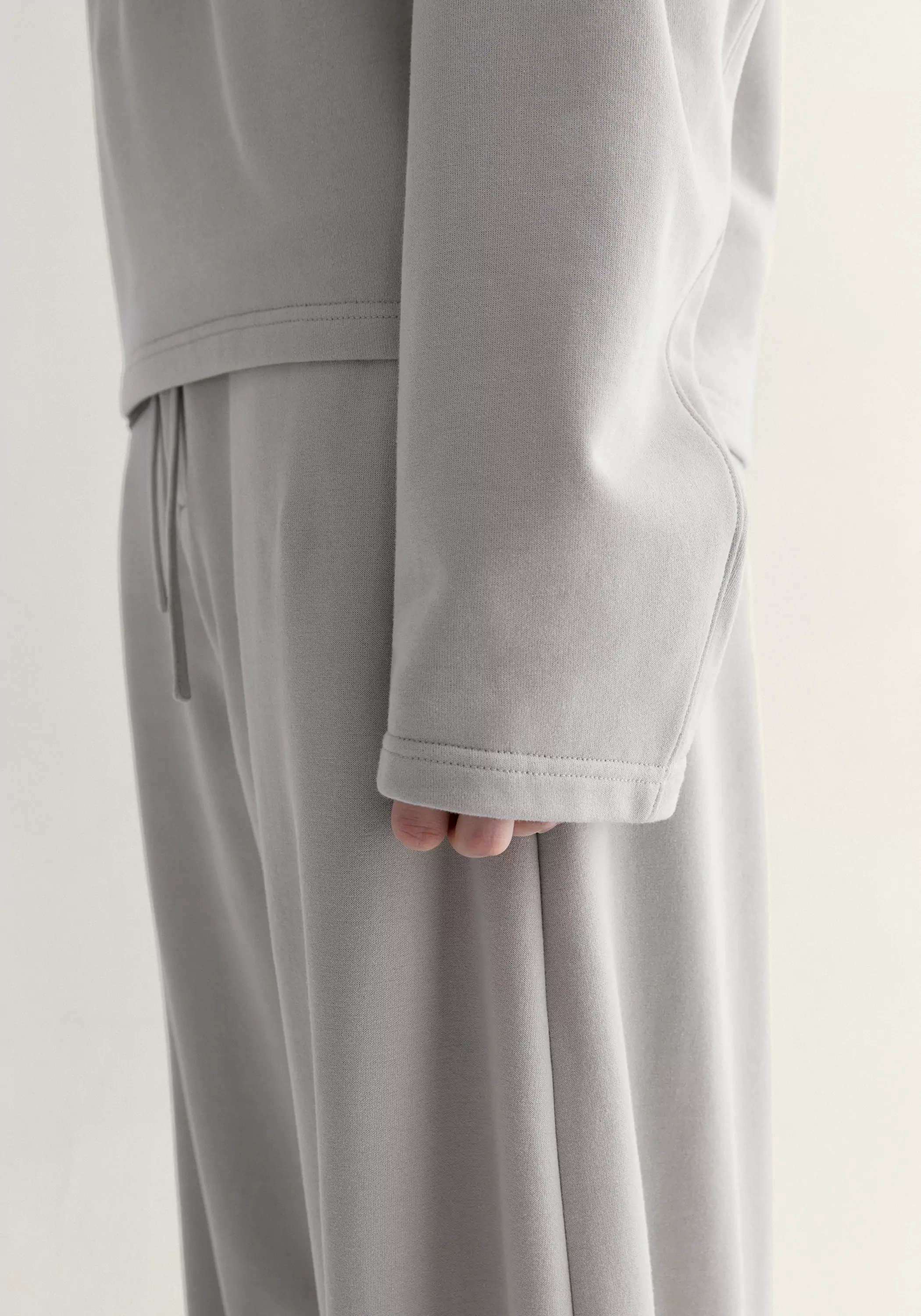 Half-placket Cocoon Sweatshirt - Image 13