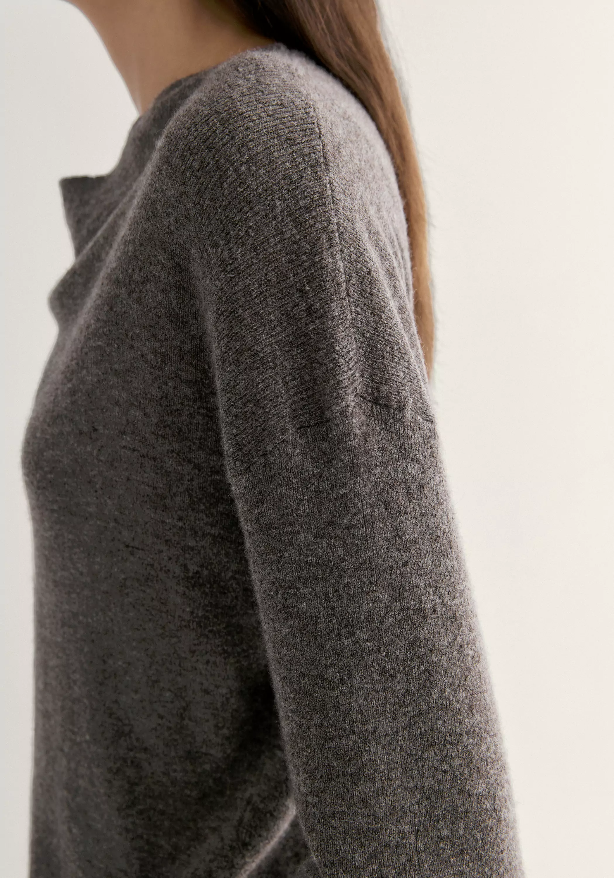 Cowl-neck Knitted Top - Image 12