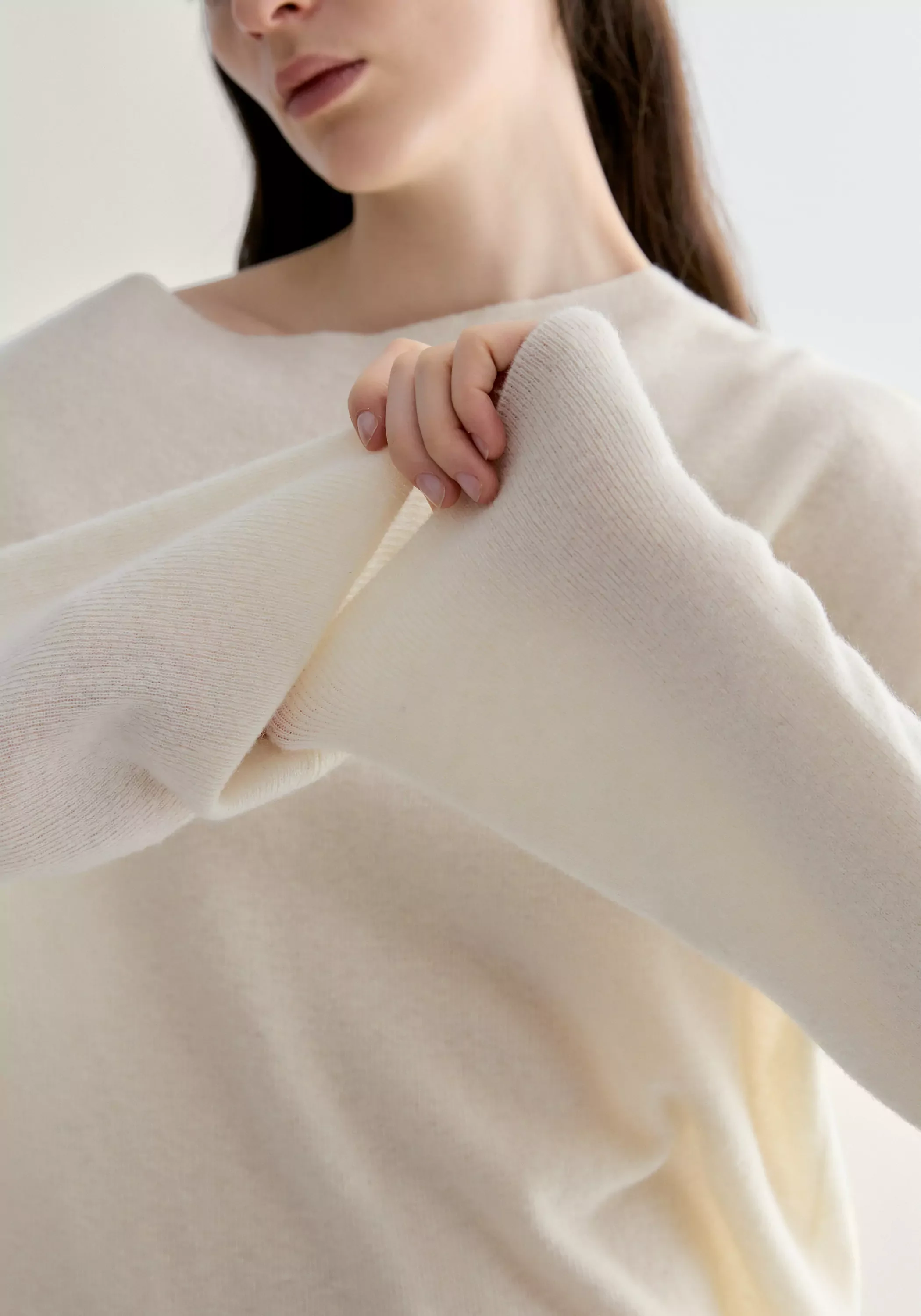 Cowl-neck Knitted Top - Image 22