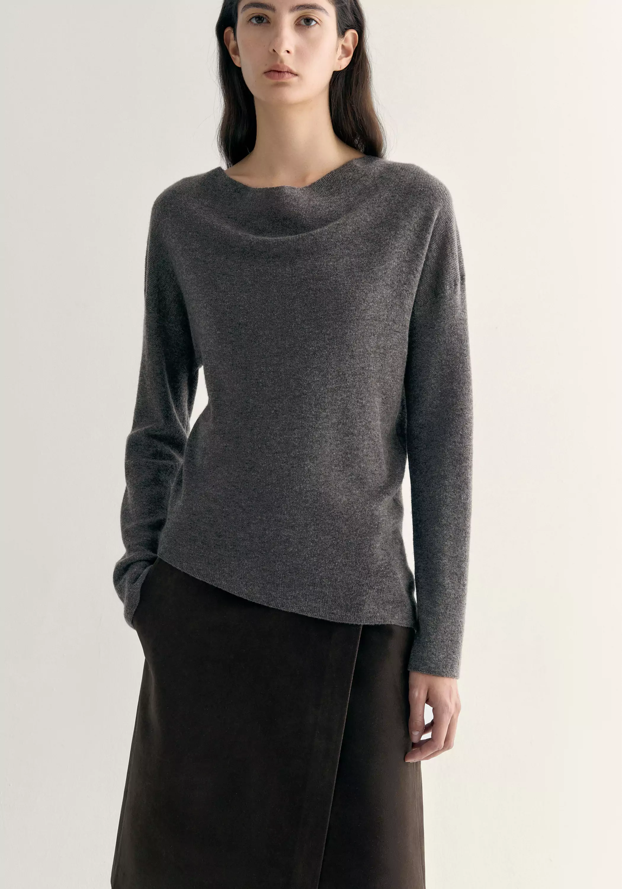 Cowl-neck Knitted Top - Image 4
