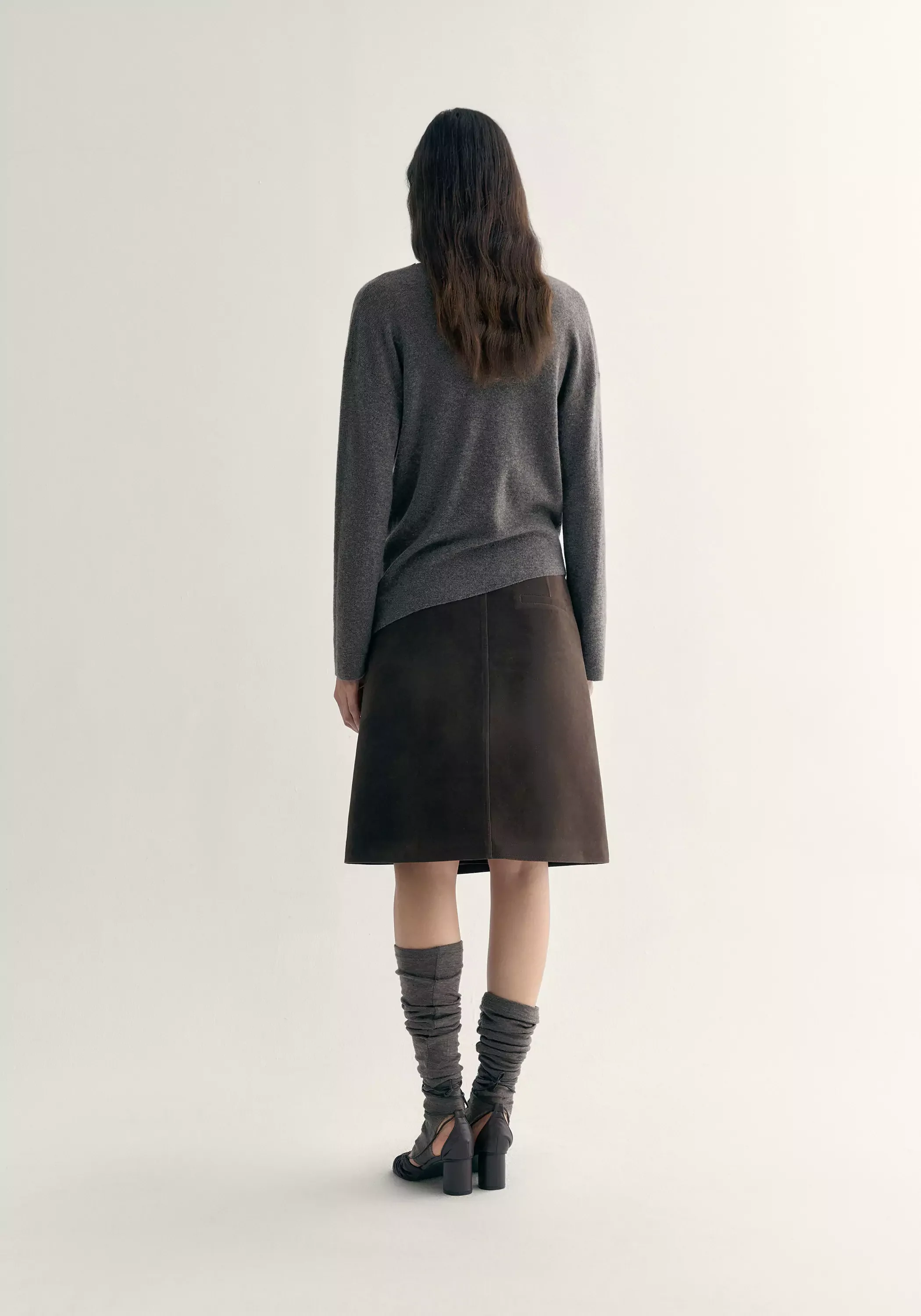 Cowl-neck Knitted Top - Image 7