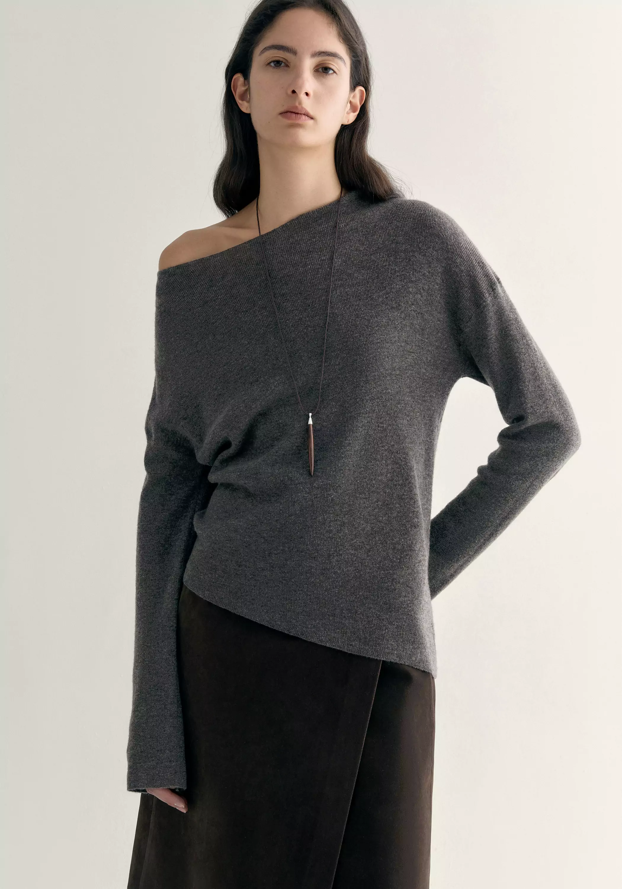 Cowl-neck Knitted Top - Image 9