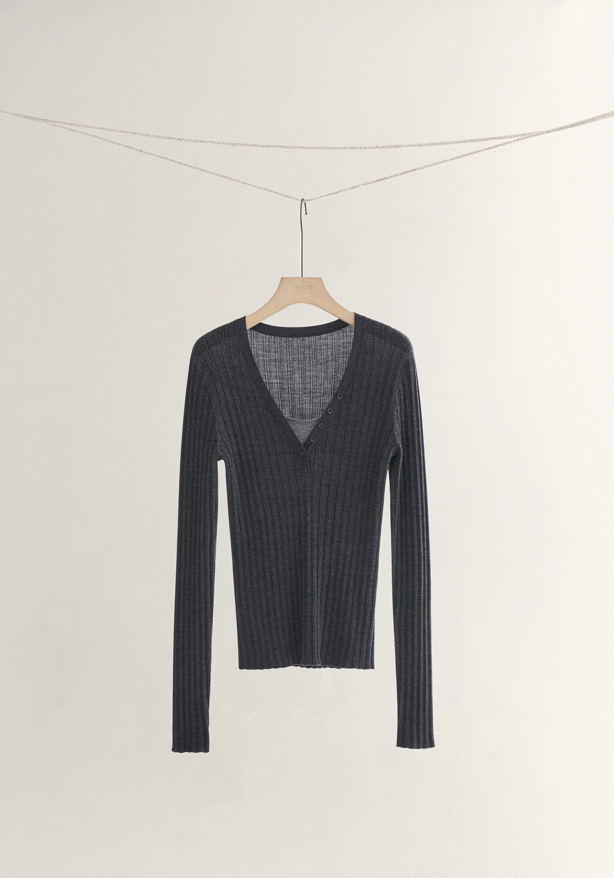 Merino Wool Ribbed Top - Image 12