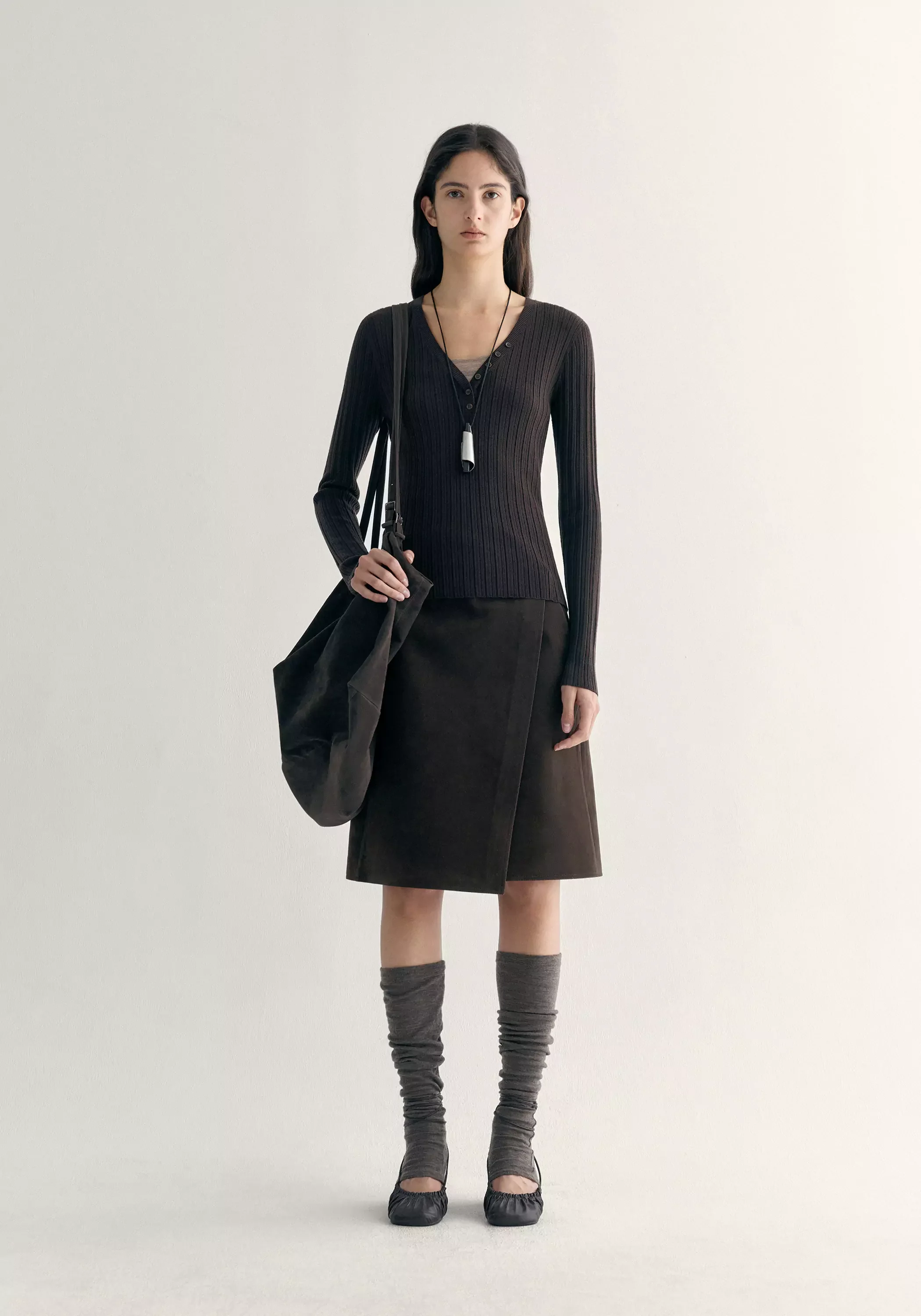 Merino Wool Ribbed Top - Image 13