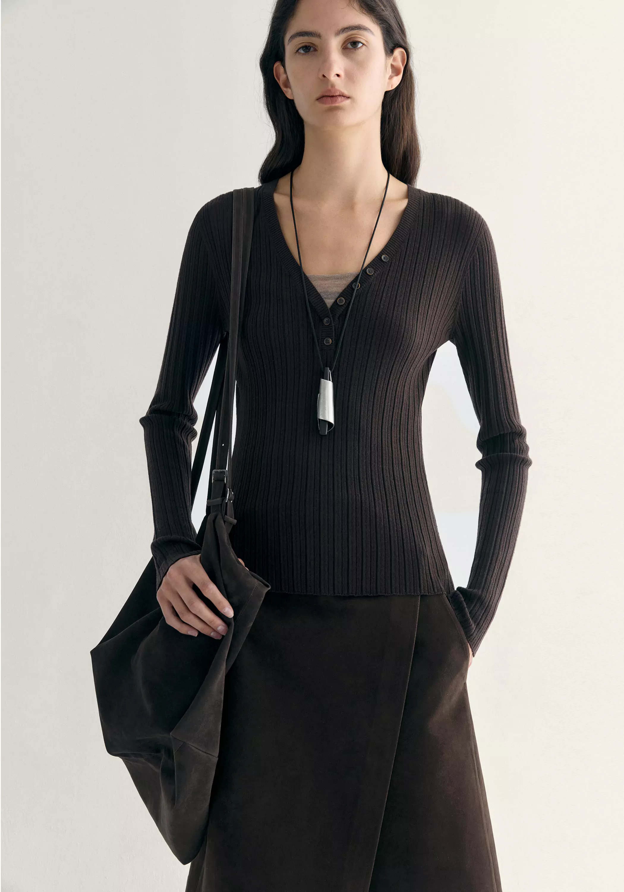 Merino Wool Ribbed Top - Image 5