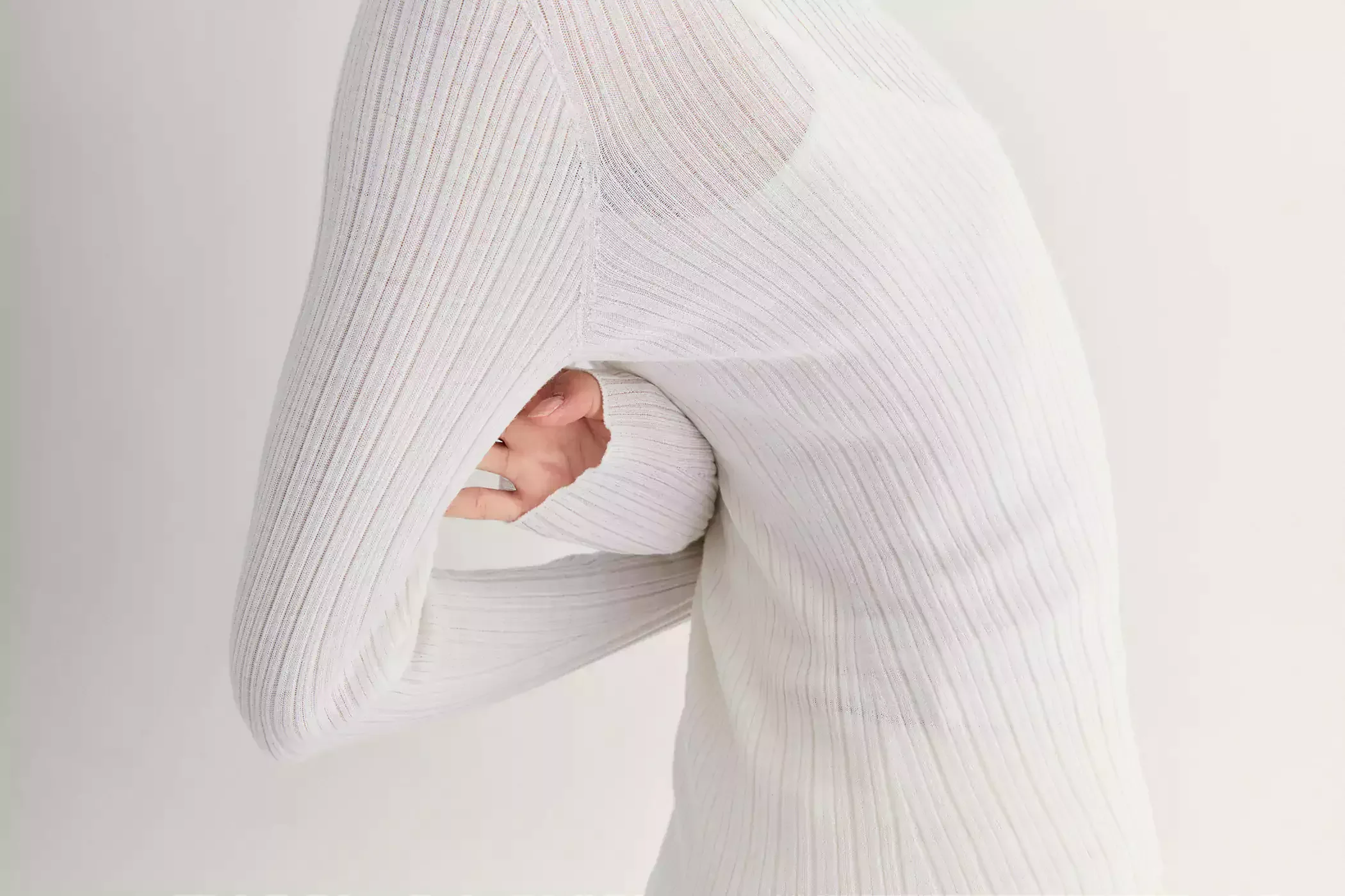 Merino Wool Ribbed Top - Image 10