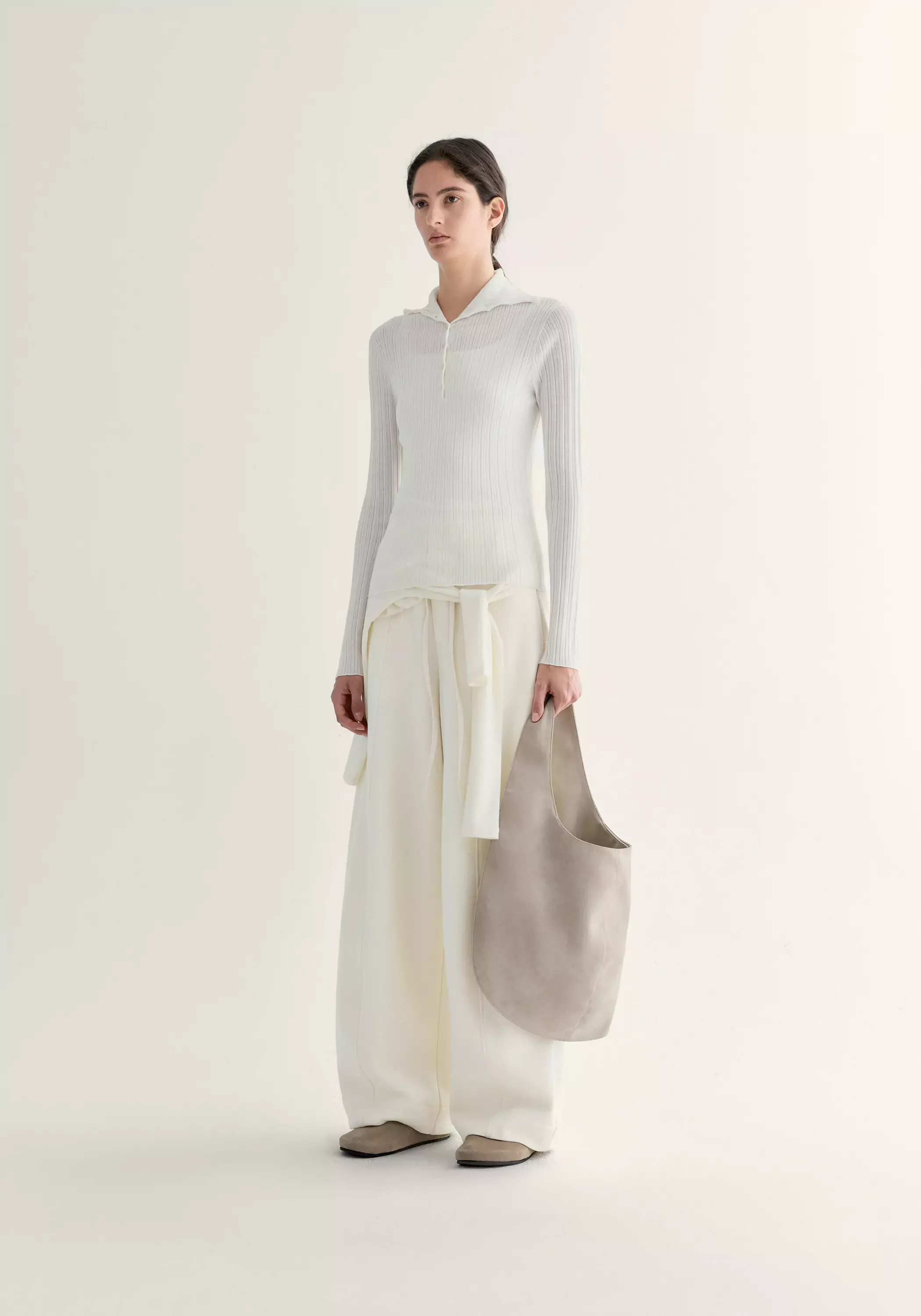 Merino Wool Ribbed Top - Image 7