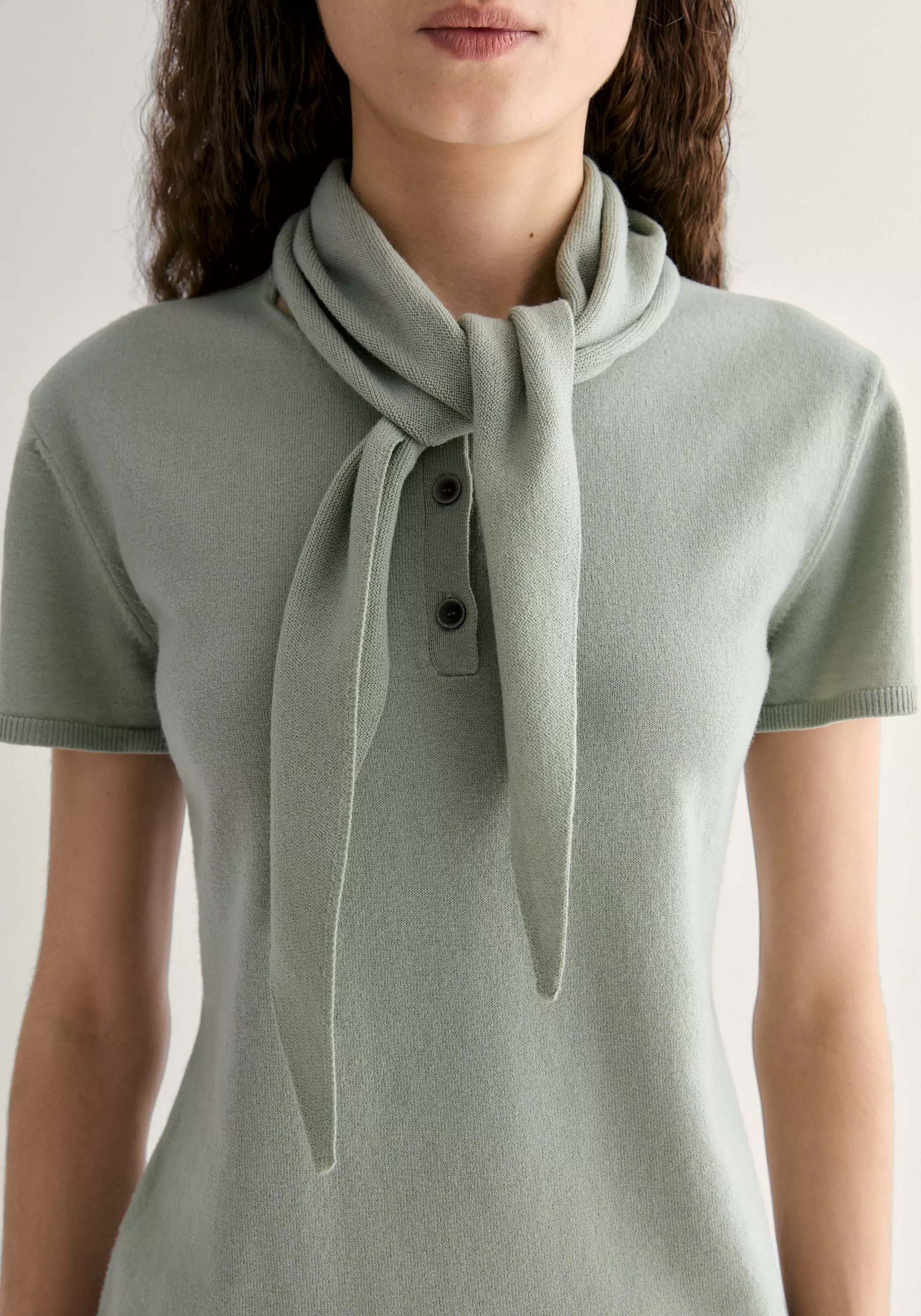 Merino Wool Knitted Top - Image 11