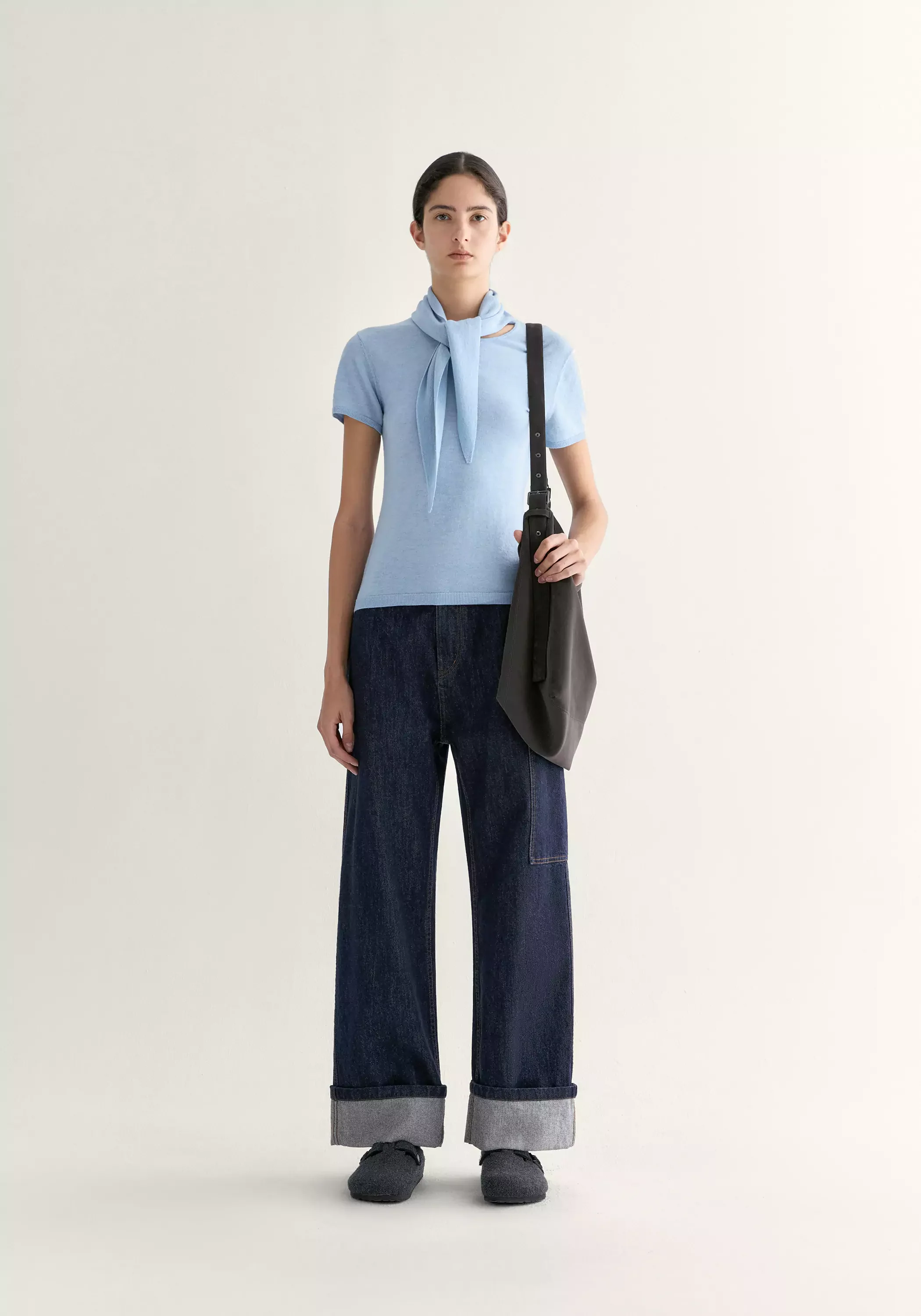 Merino Wool Knitted Top - Image 16