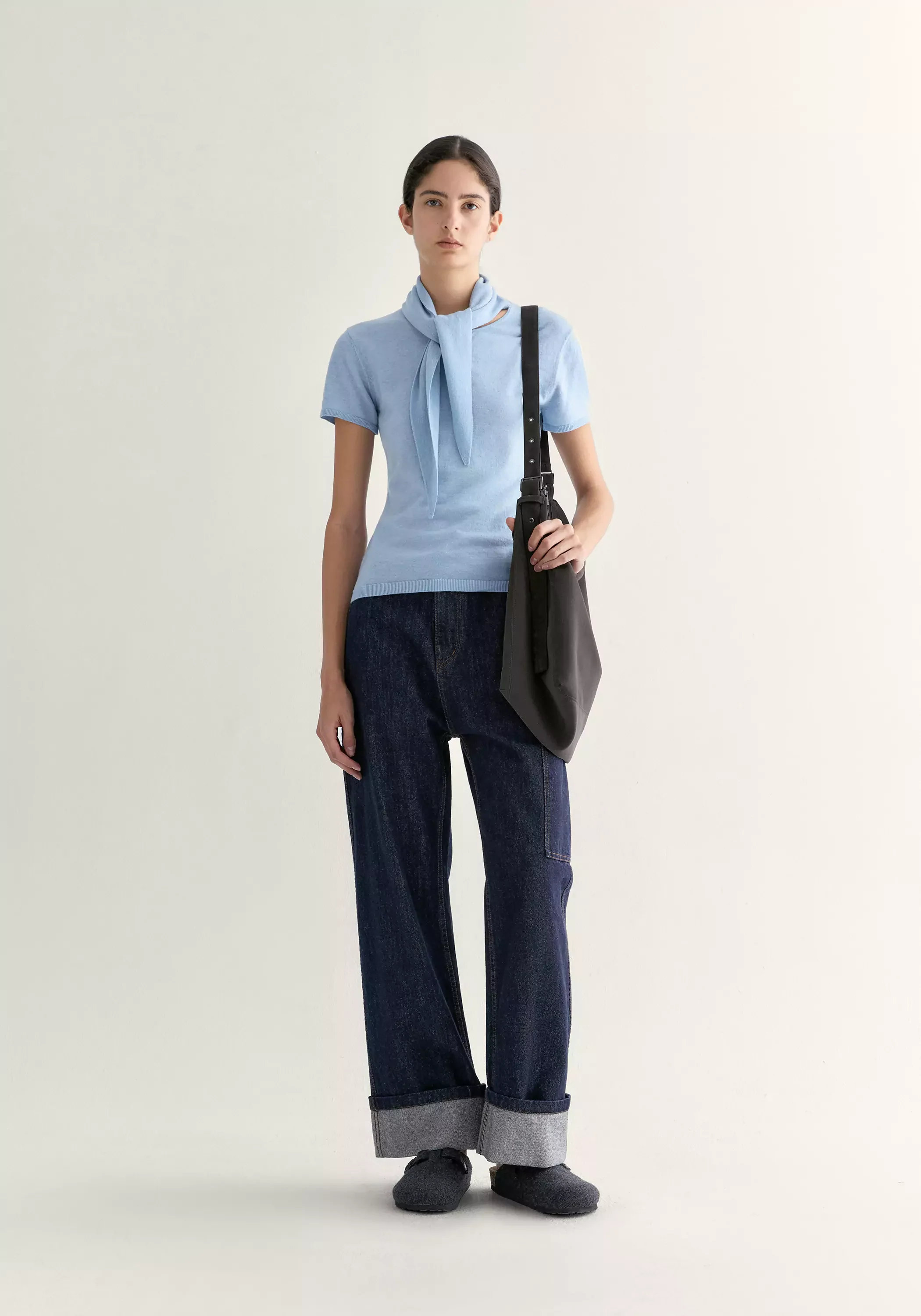 Merino Wool Knitted Top - Image 17