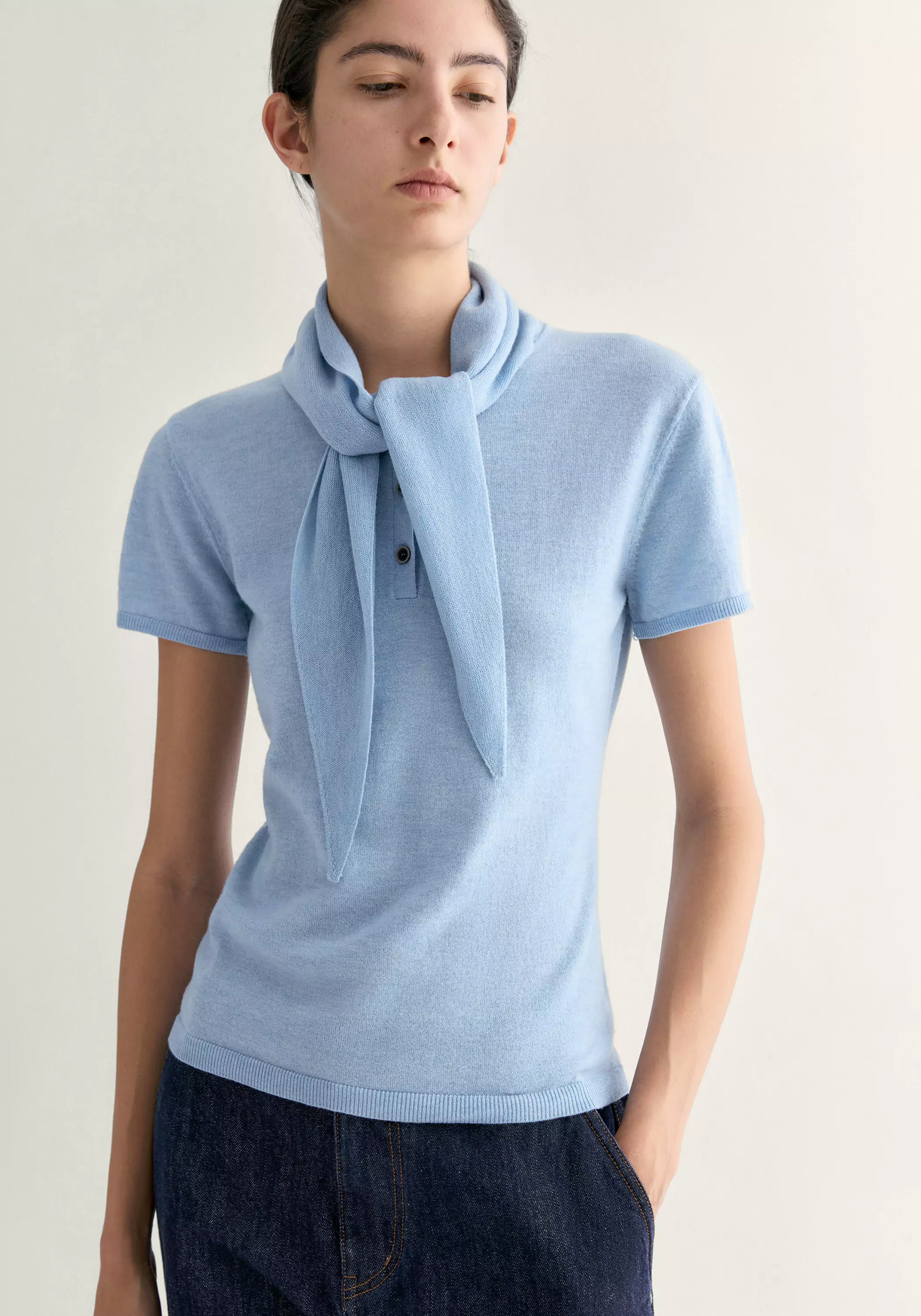 Merino Wool Knitted Top - Image 19