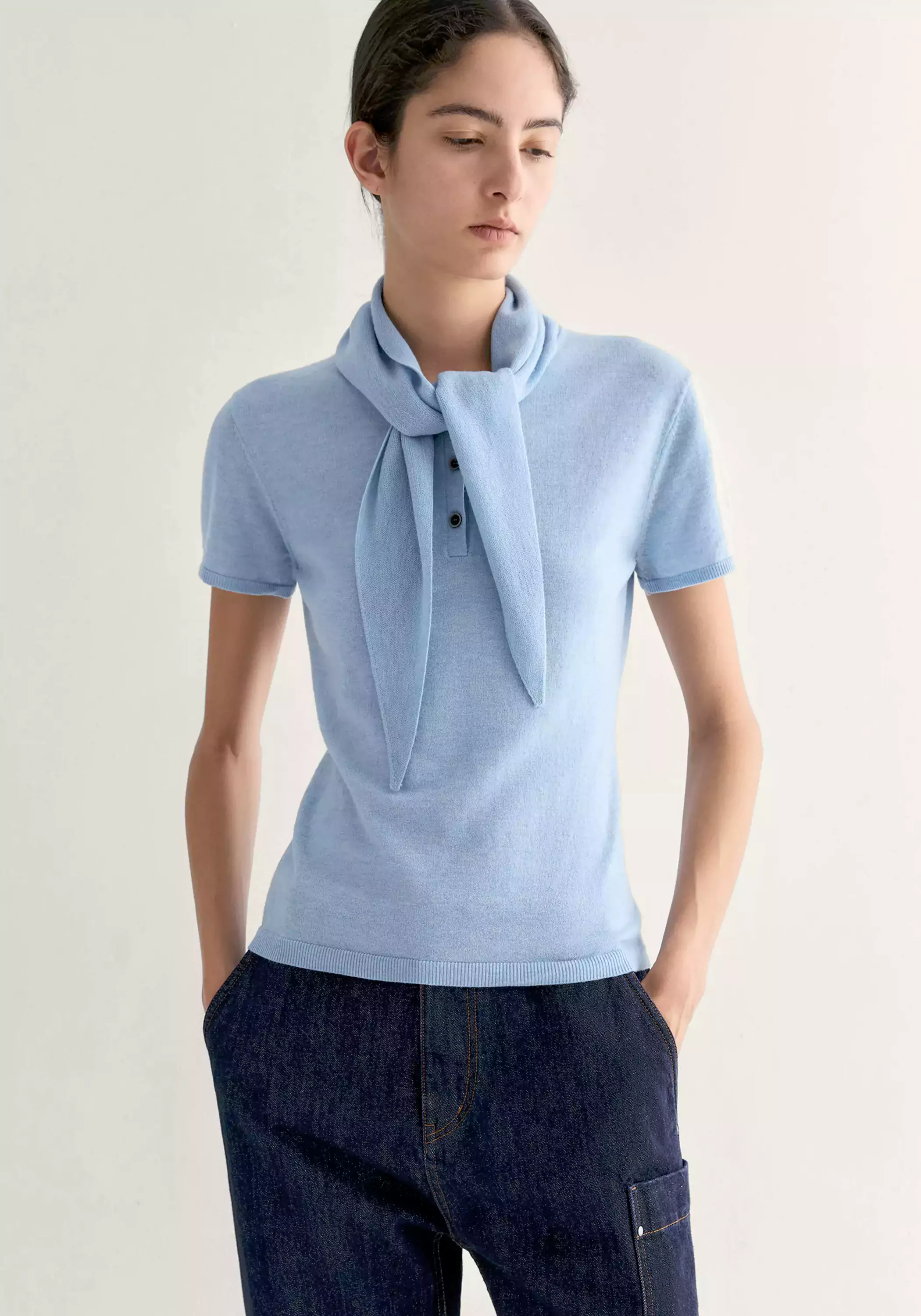 Merino Wool Knitted Top - Image 4