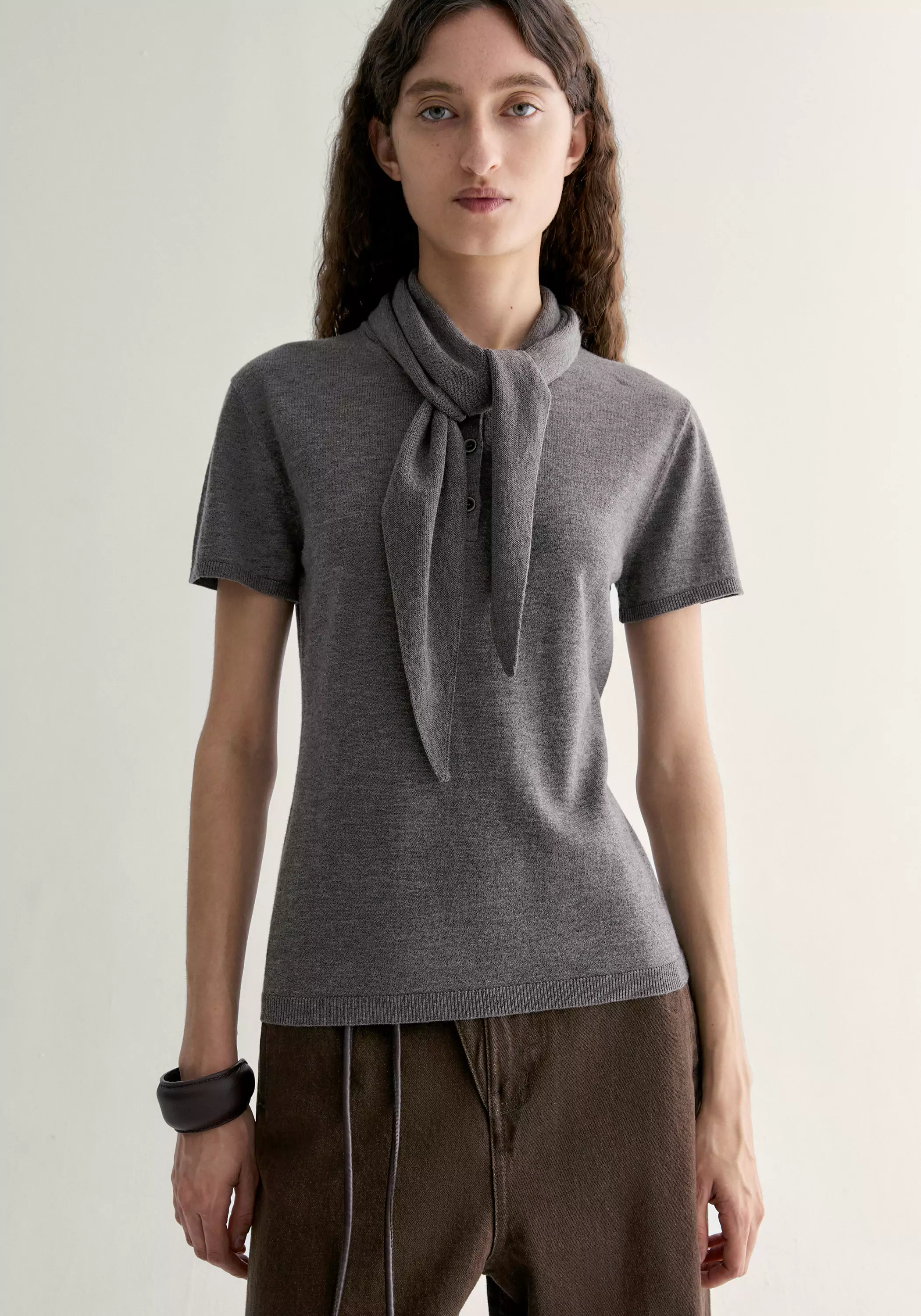 Merino Wool Knitted Top - Image 6