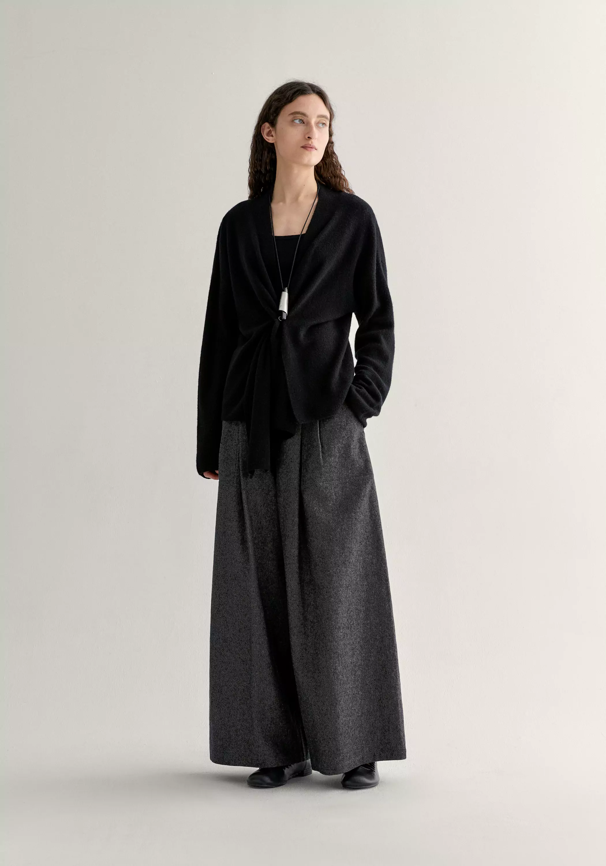 Cotton-linen Wide-leg Pants - Image 6