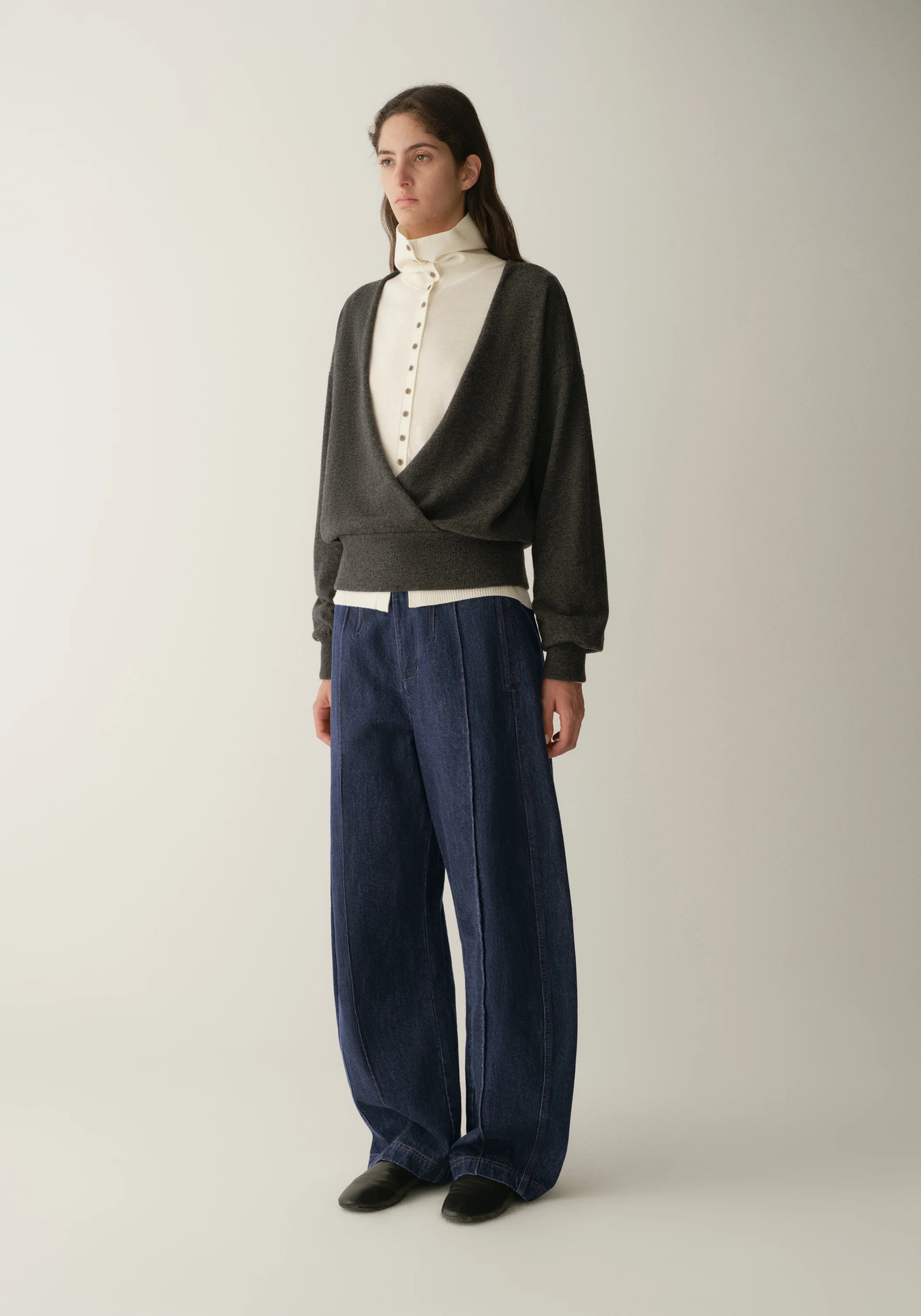 Cotton Curved Jeans - Image 19