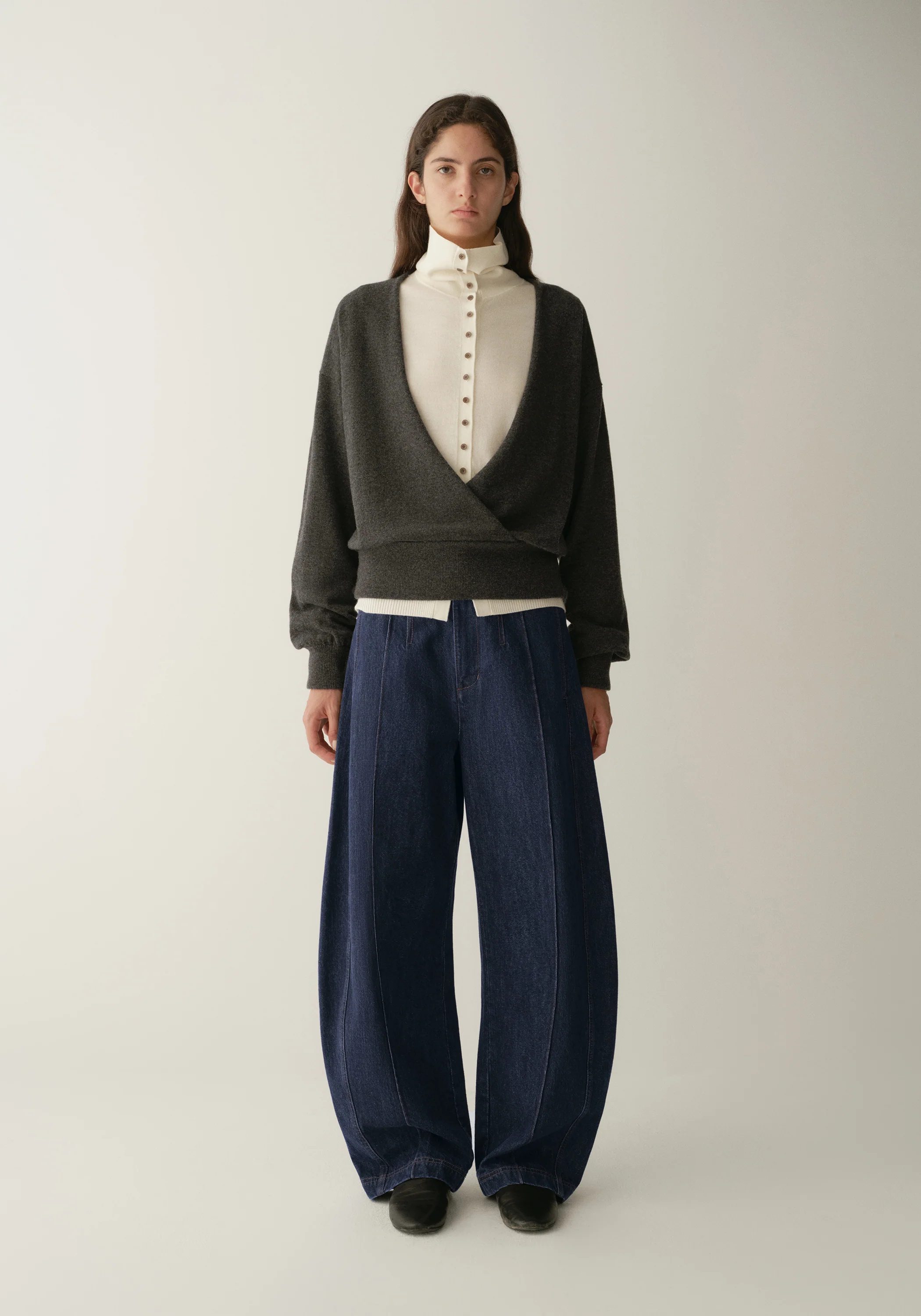 Cotton Curved Jeans - Image 20