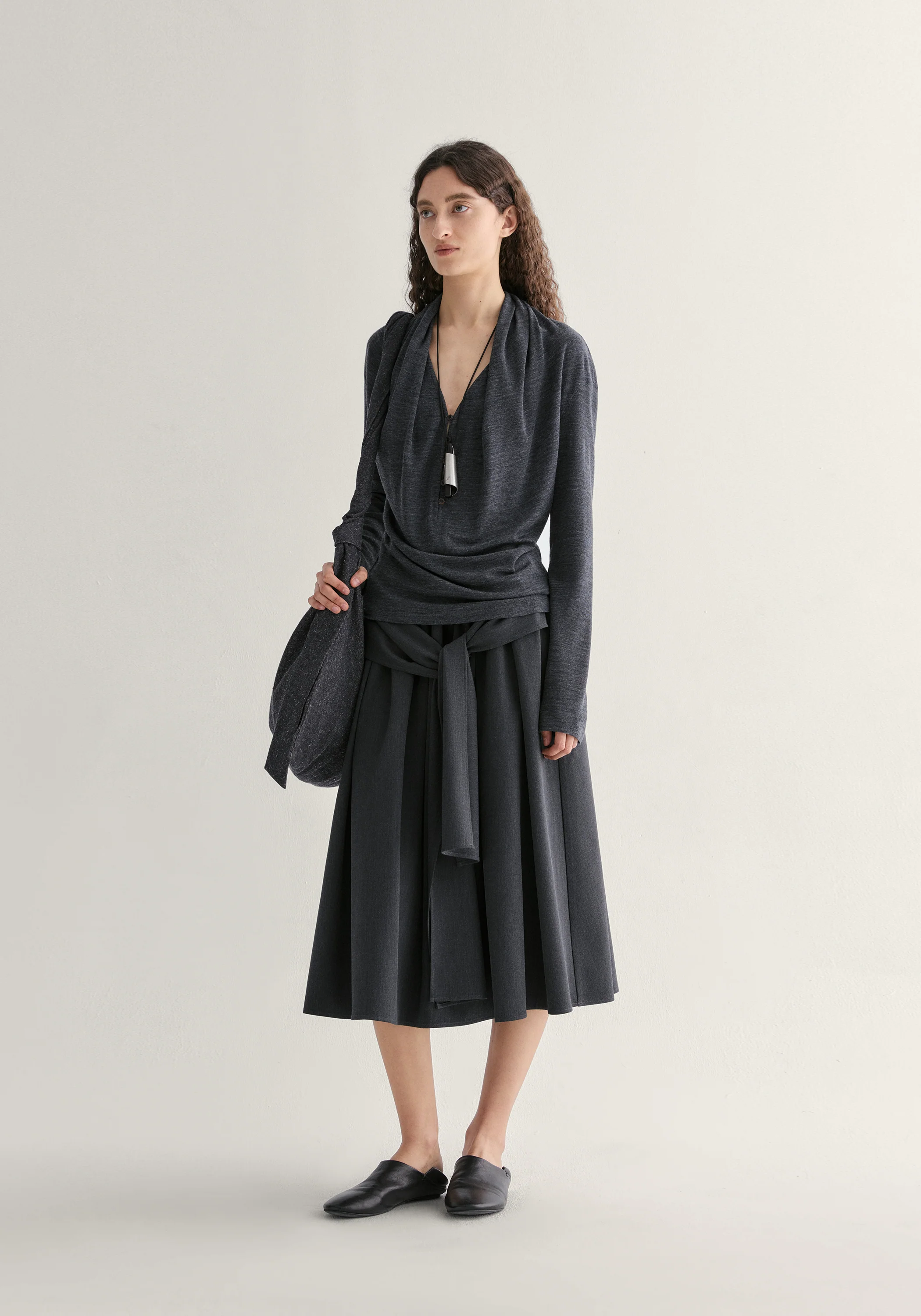 Waist-knot Skirt